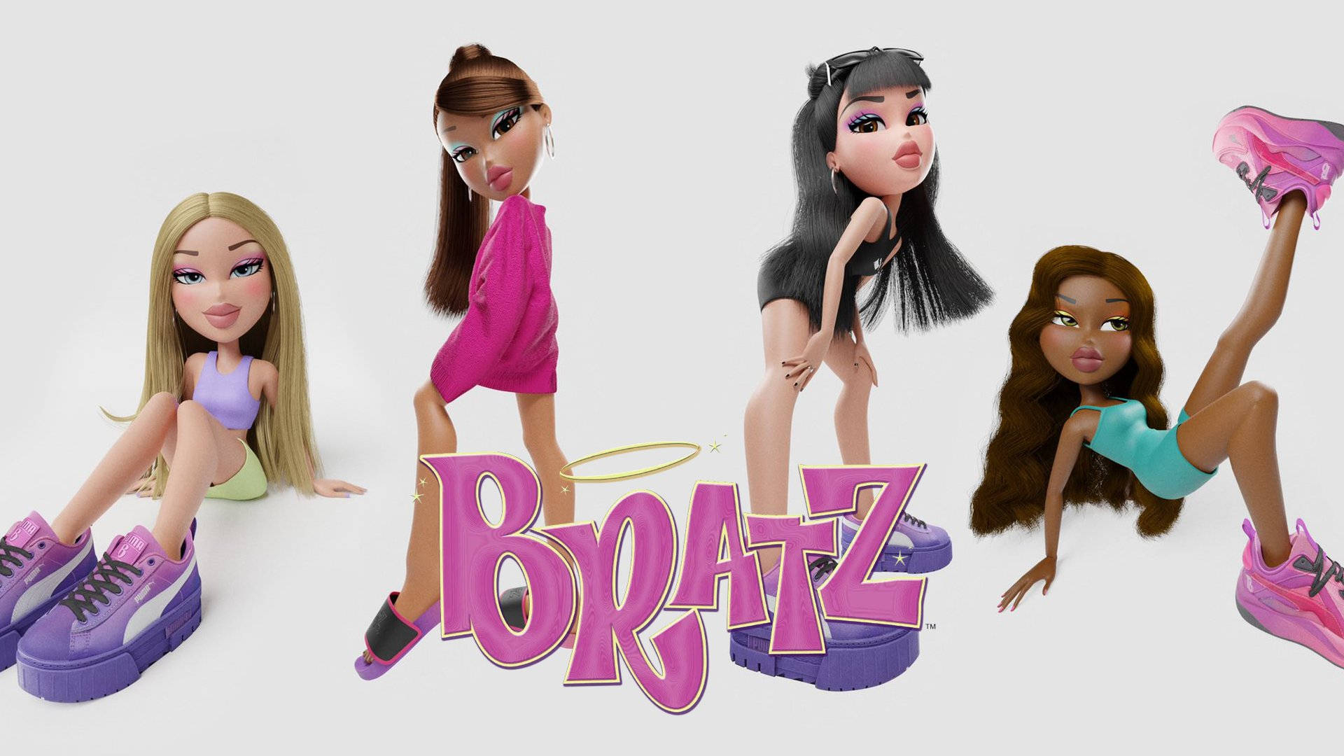 Giày Dép Dễ Thương Phong Cách Bratz Hình nền