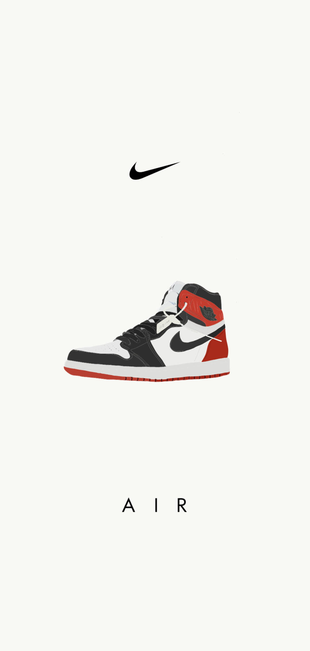 Giày Nike Air Hoạt Hình Hình nền