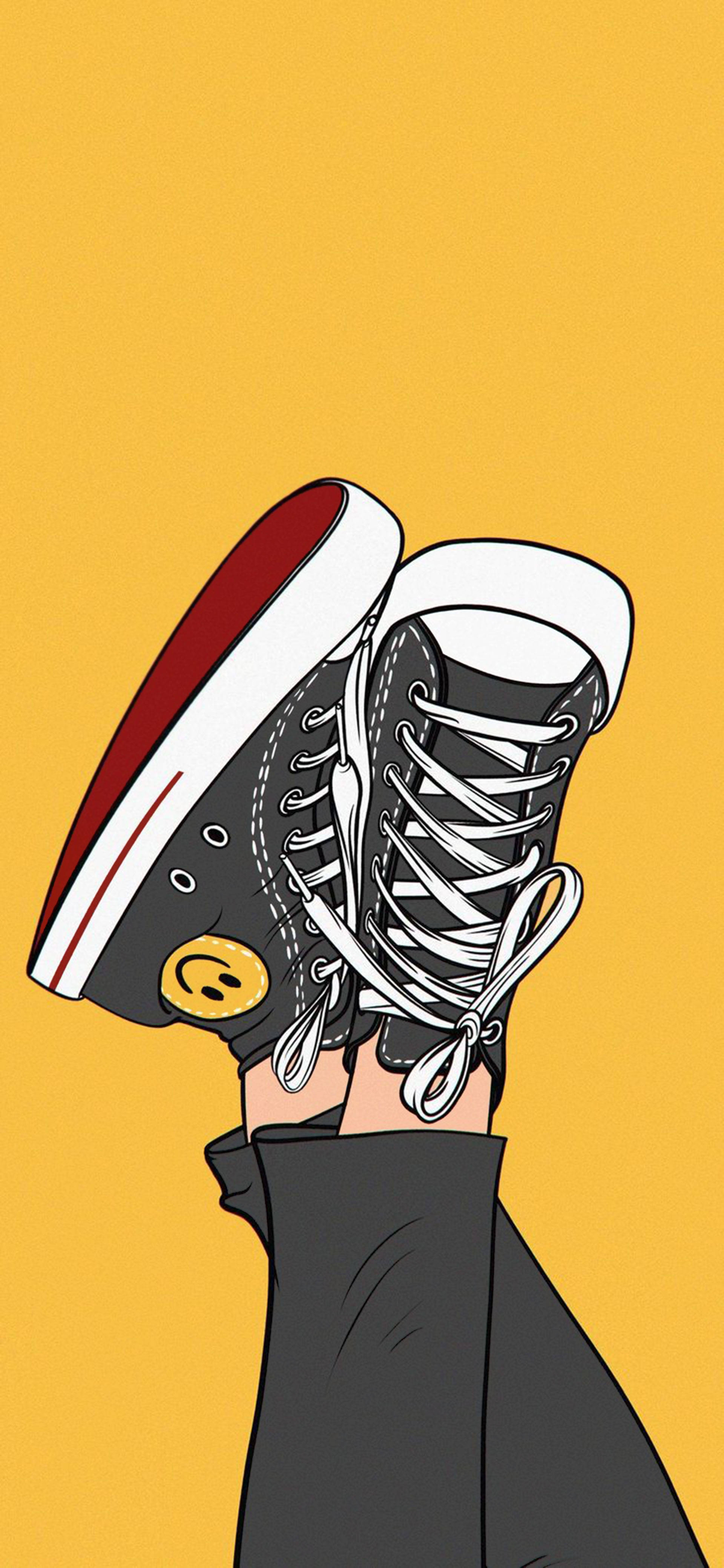 Giày Sneaker Nam Thời Trang Hình nền