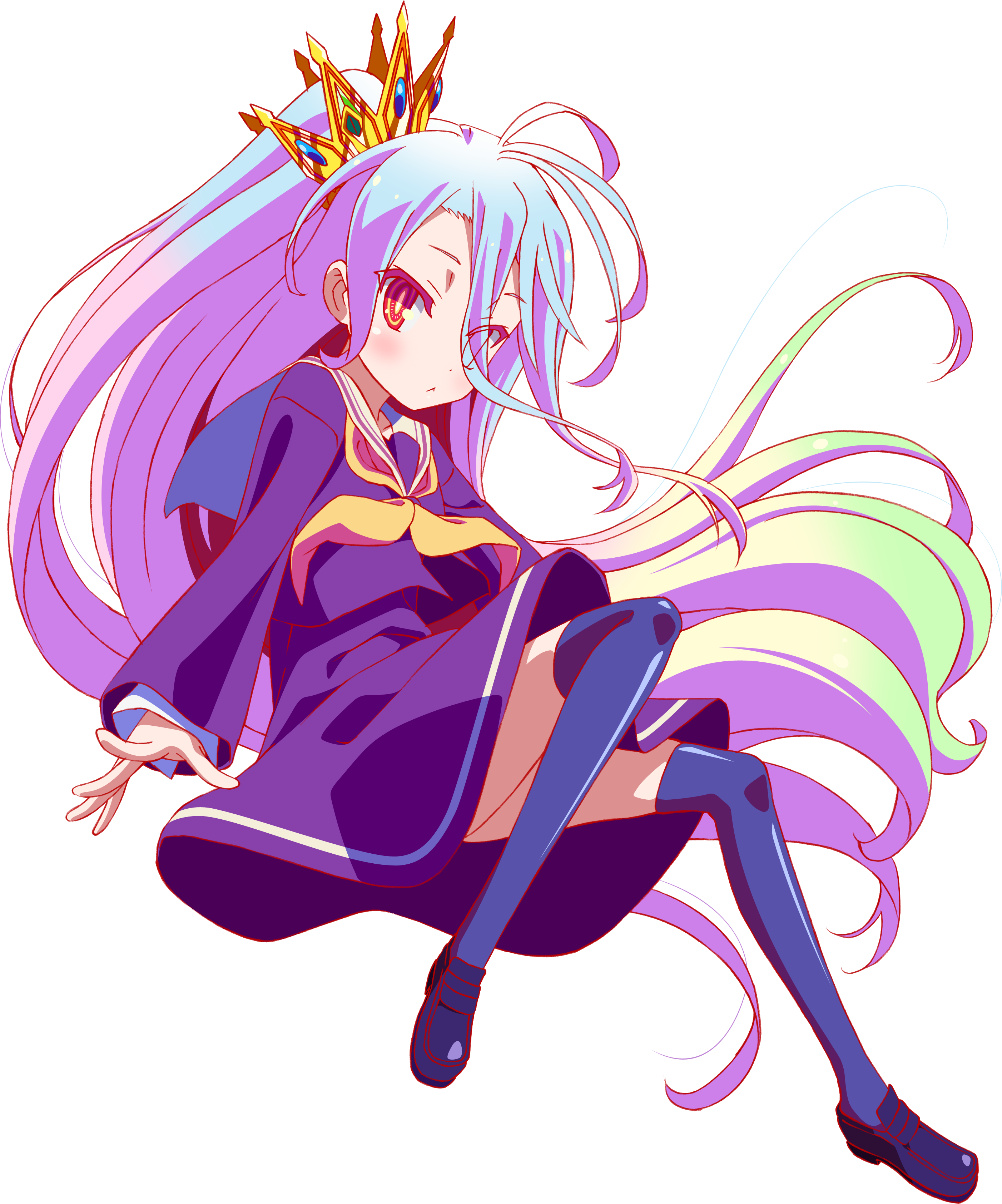 Giới thiệu No Game No Life; trò chơi dành cho tất cả mọi người Hình nền