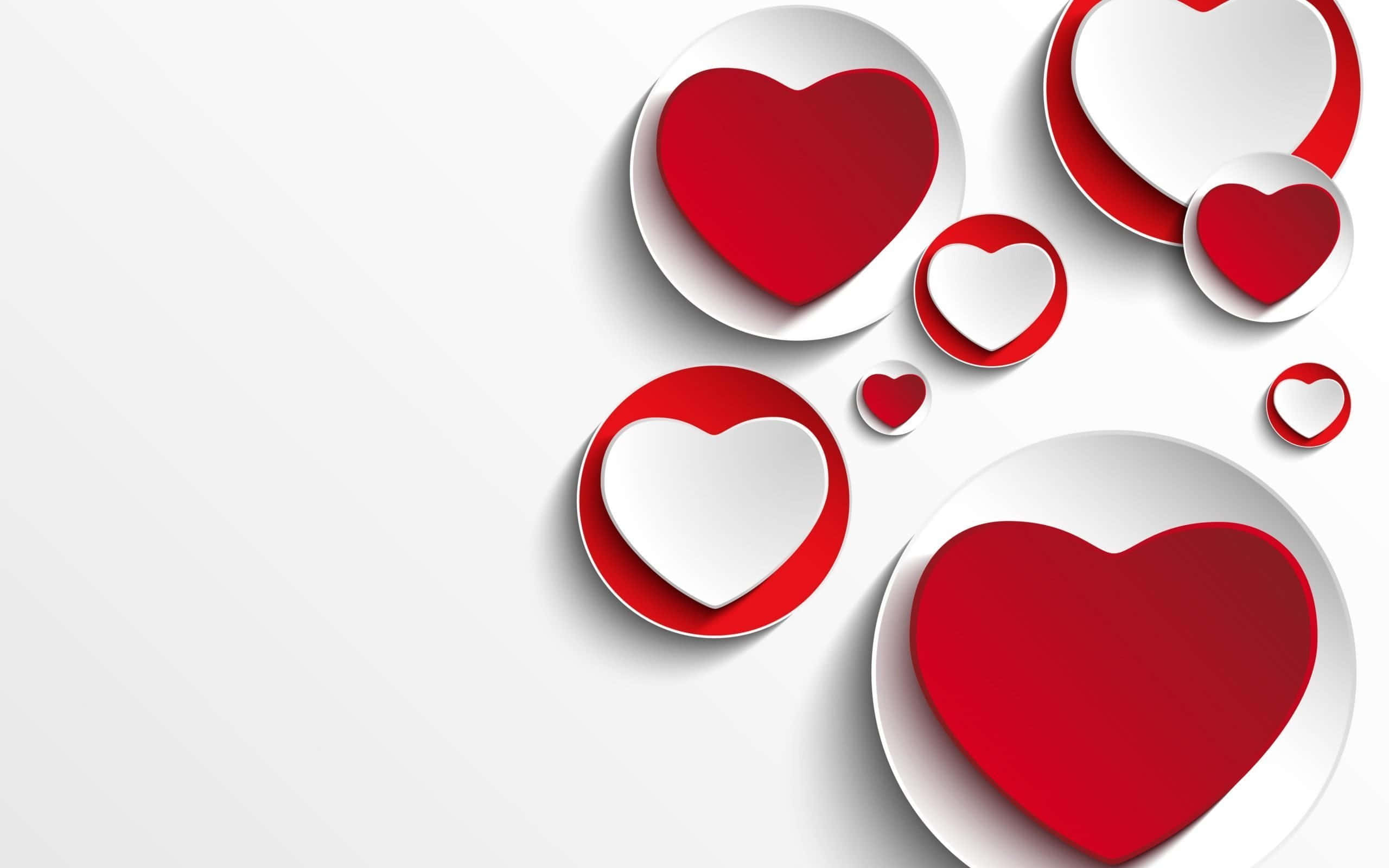 Giữ phong cách hiện đại và thời thượng với hình nền Aesthetic Heart! Hình nền