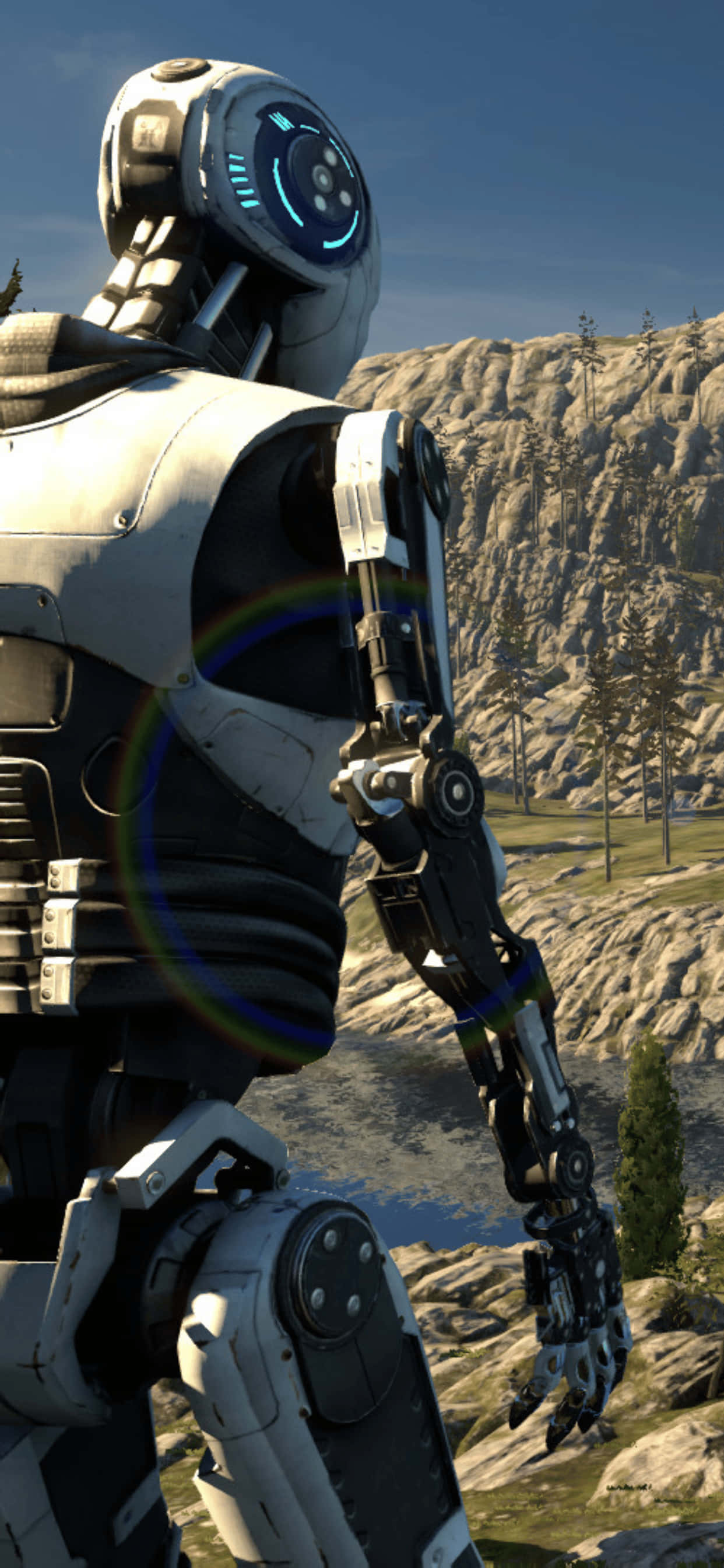 Góc Nhìn Cuốn Hút Của Trò Chơi The Talos Principle Trên iPhone XS Max Hình nền