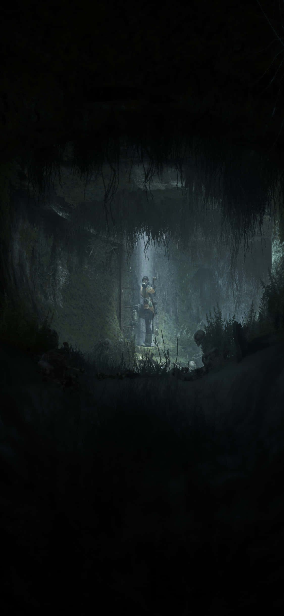 Góc nhìn thợ săn iPhone X Metro Last Light Background Hình nền