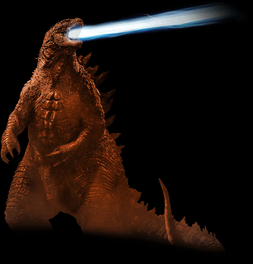 Godzilla phun hơi thở nguyên tử Hình nền