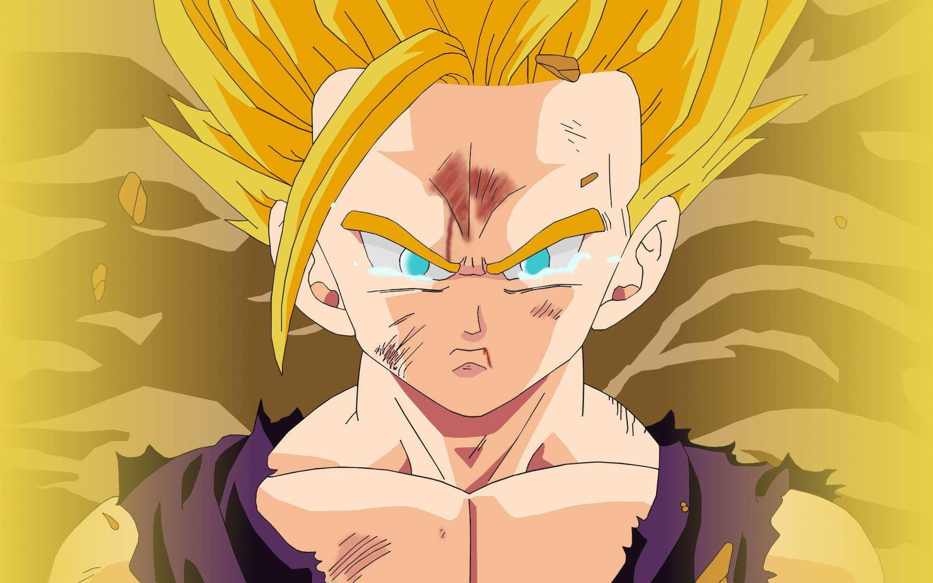 Gohan Siêu Saiyan 2 Khóc Hình nền