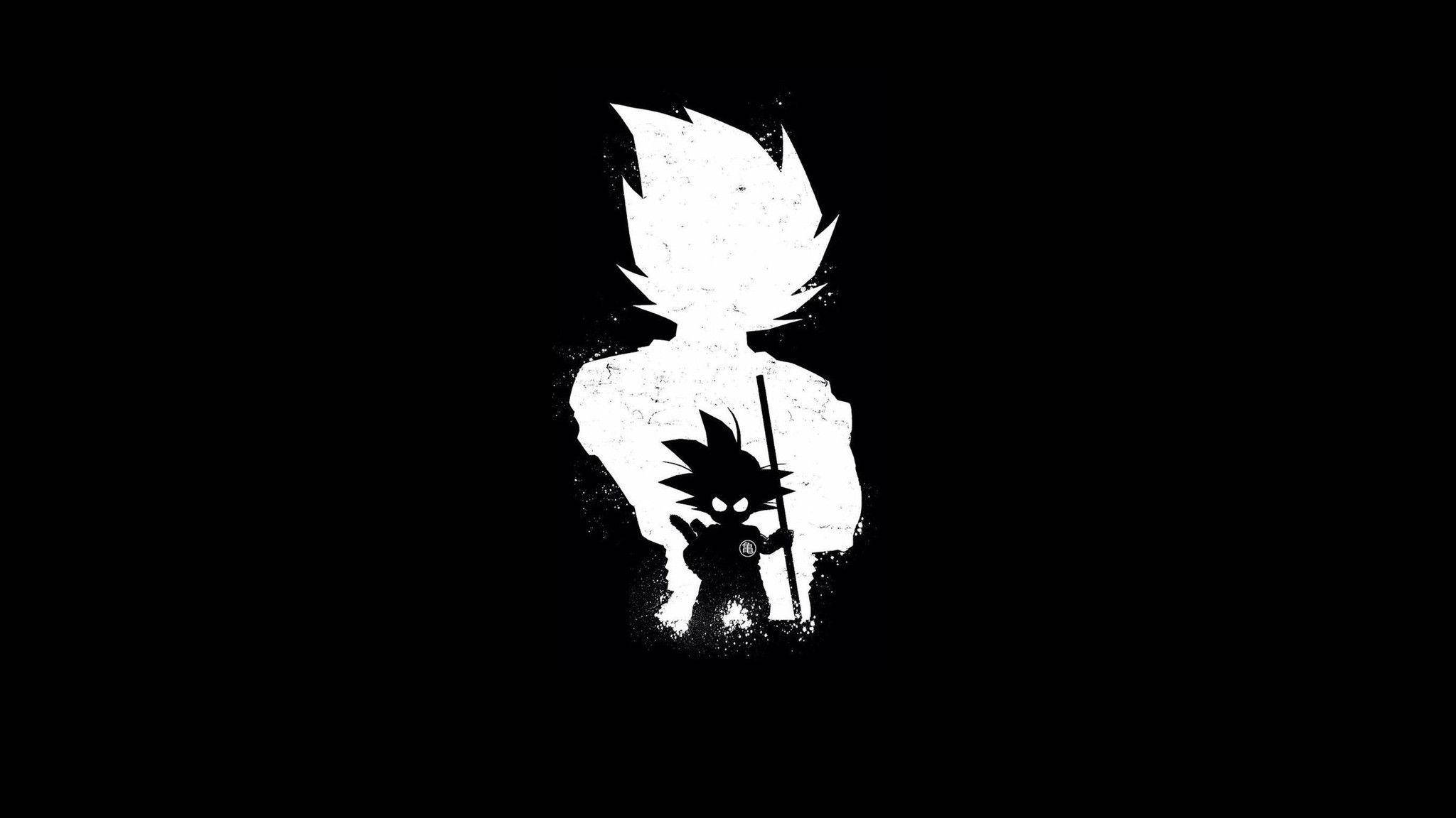 Goku Anime Đen Hình nền