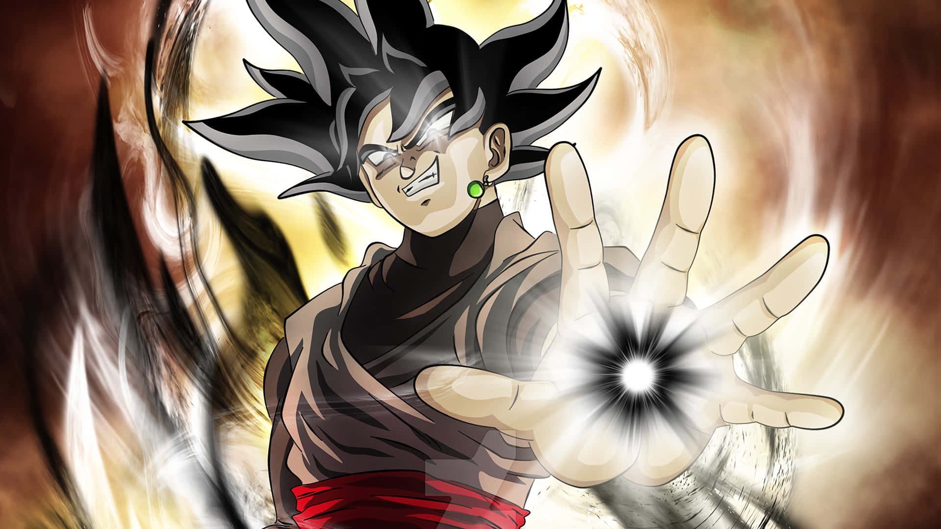 Goku Black đầy uy hiếp từ Dragon Ball Super Hình nền
