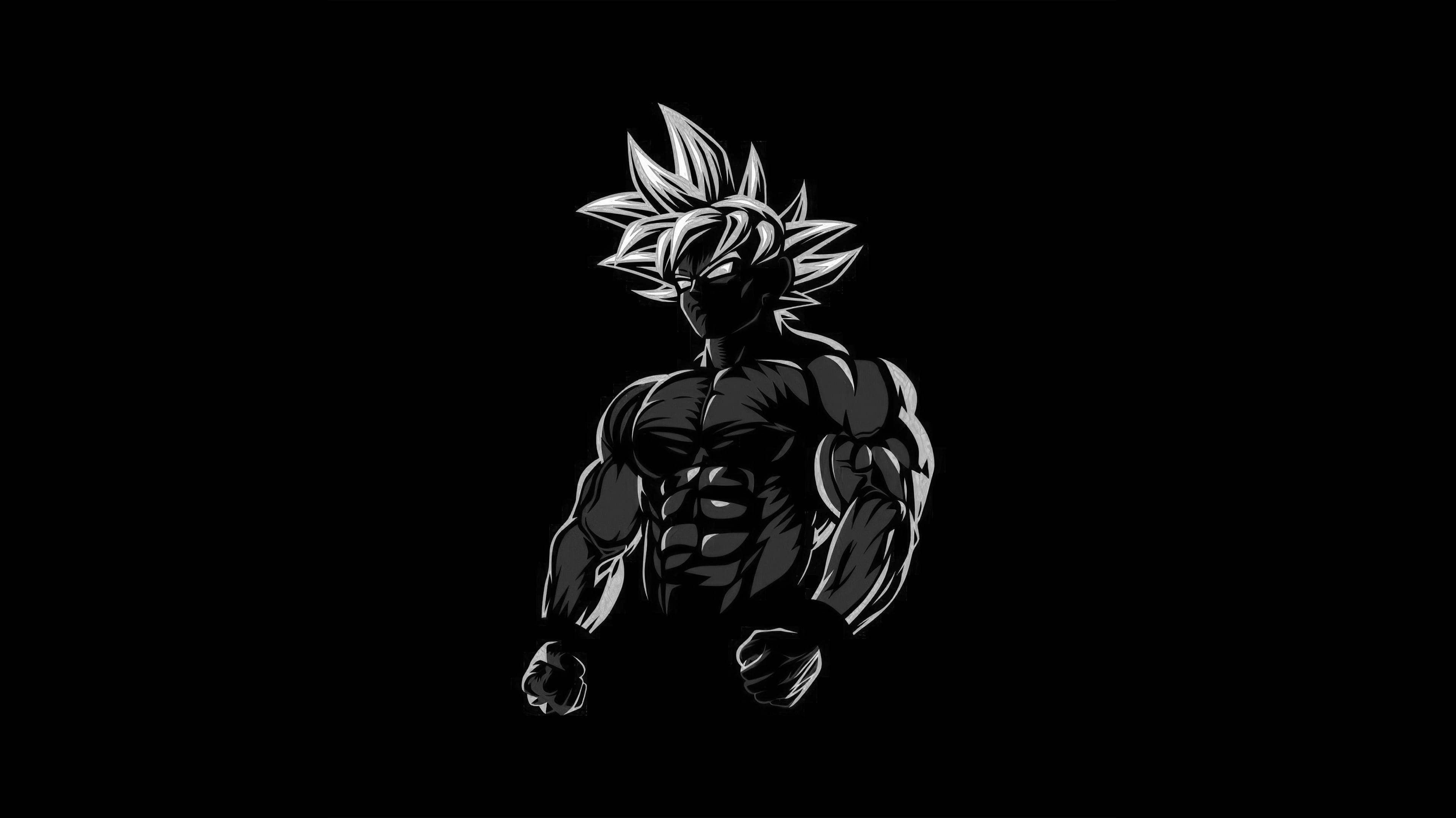 Goku Black cơ bắp PFP Hình nền