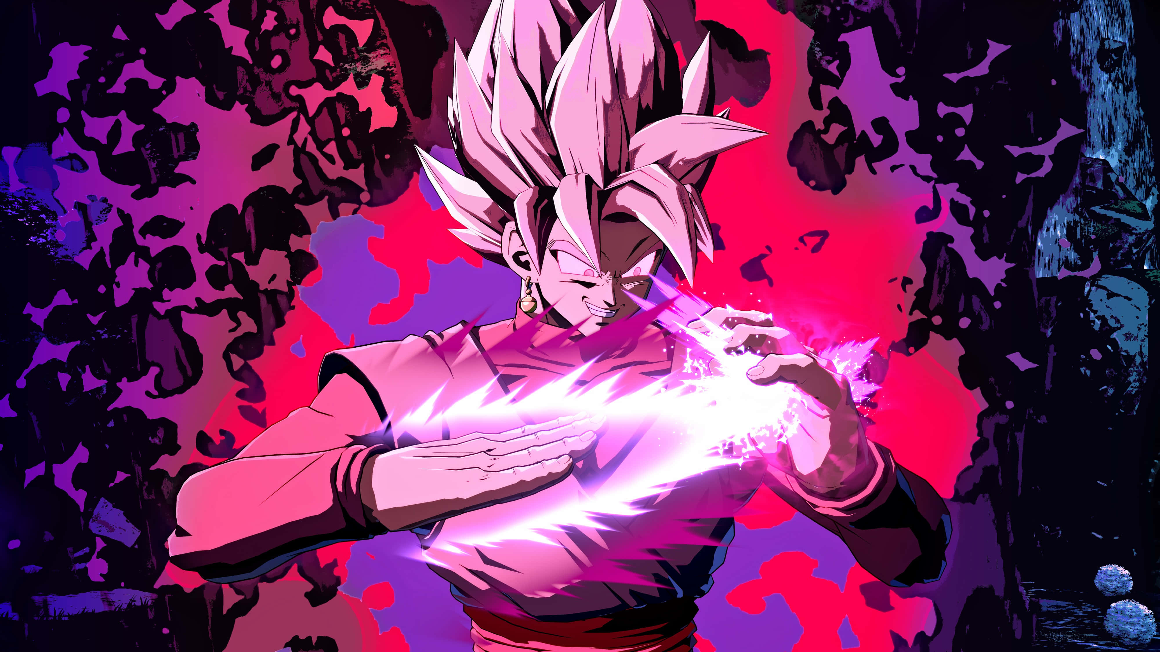Goku Black đang tăng sức mạnh dữ dội trong trận chiến Hình nền