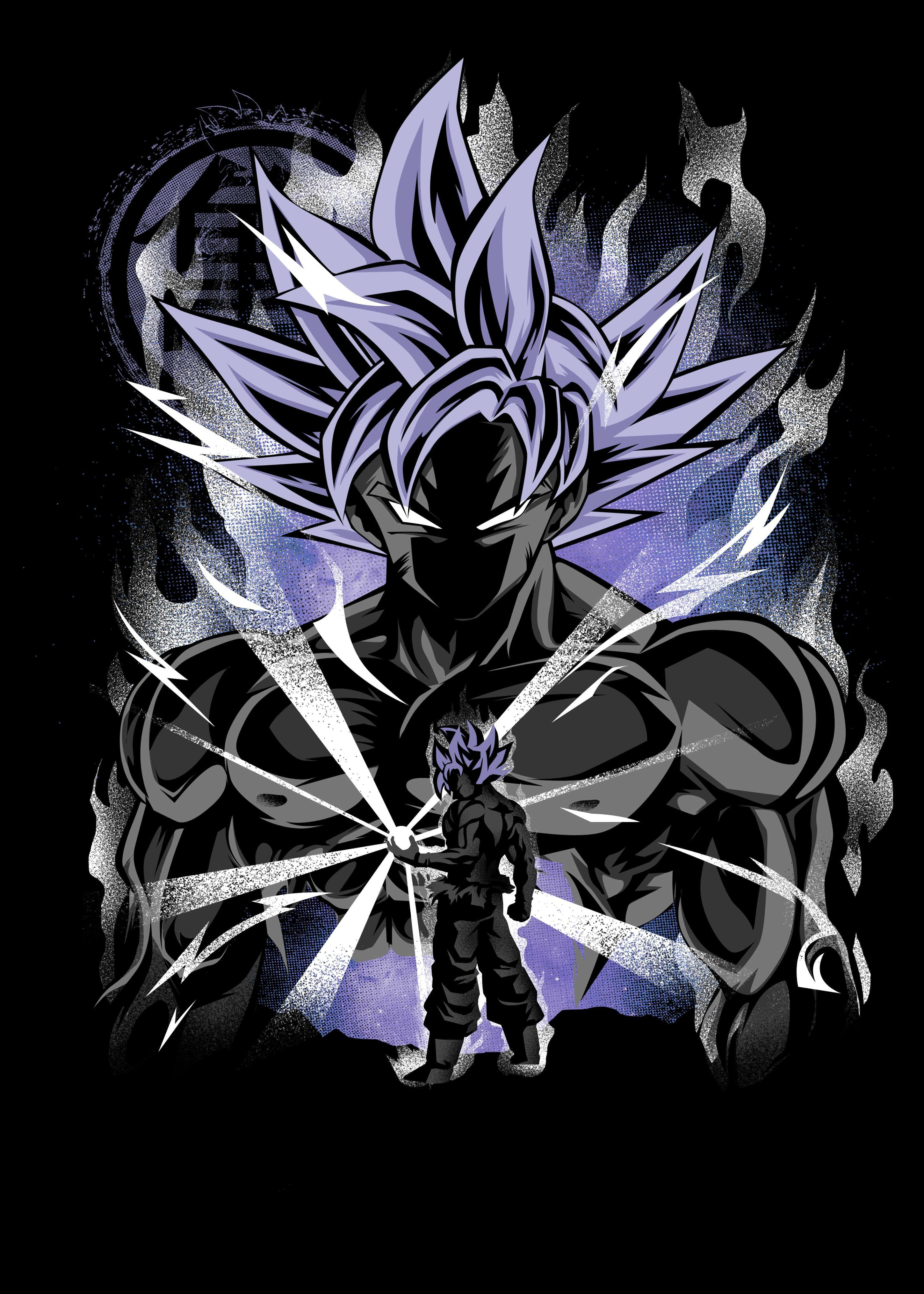 Goku Black Giải Phóng Sức Mạnh Tối Thượng Hình nền