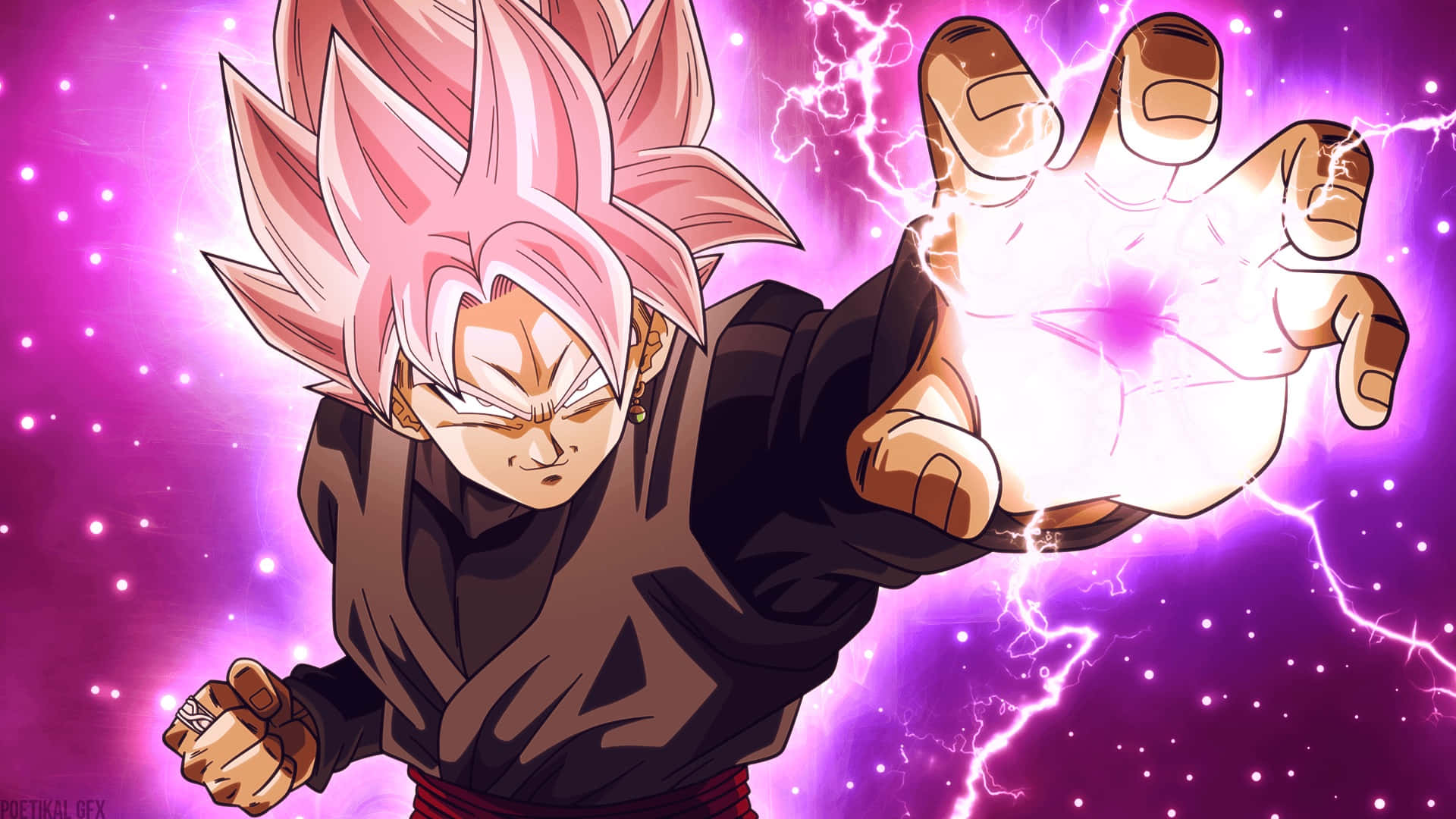 Goku Black – Kẻ Phản Diện Biến Hóa Tối Thượng Hình nền