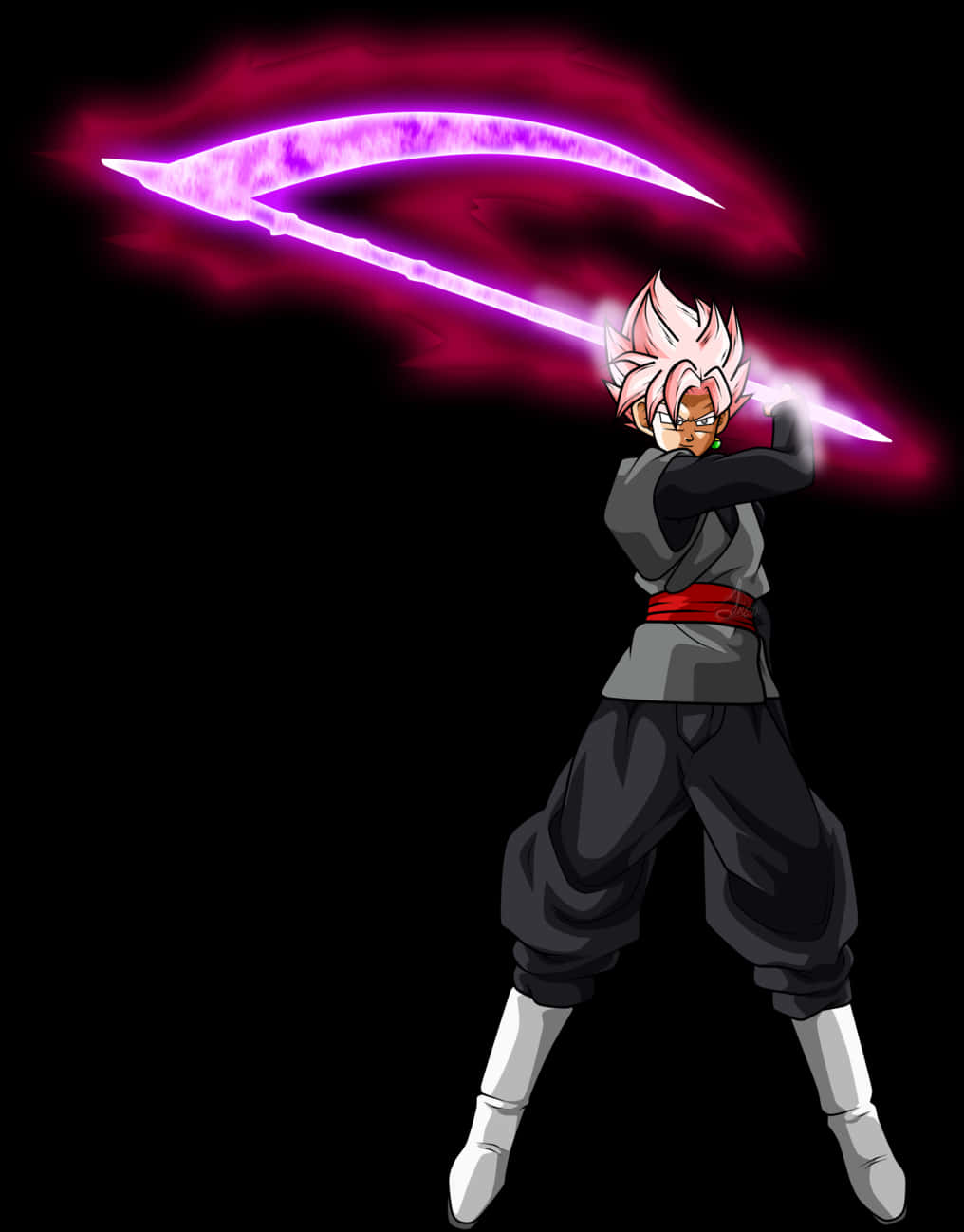 Goku Black Kiếm Năng Lượng Uy Lực Hình nền