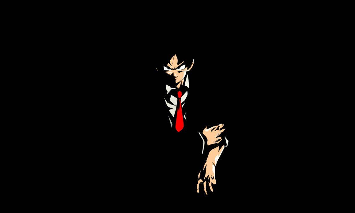 Goku gia nhập Mafia trong Fan Art này Hình nền