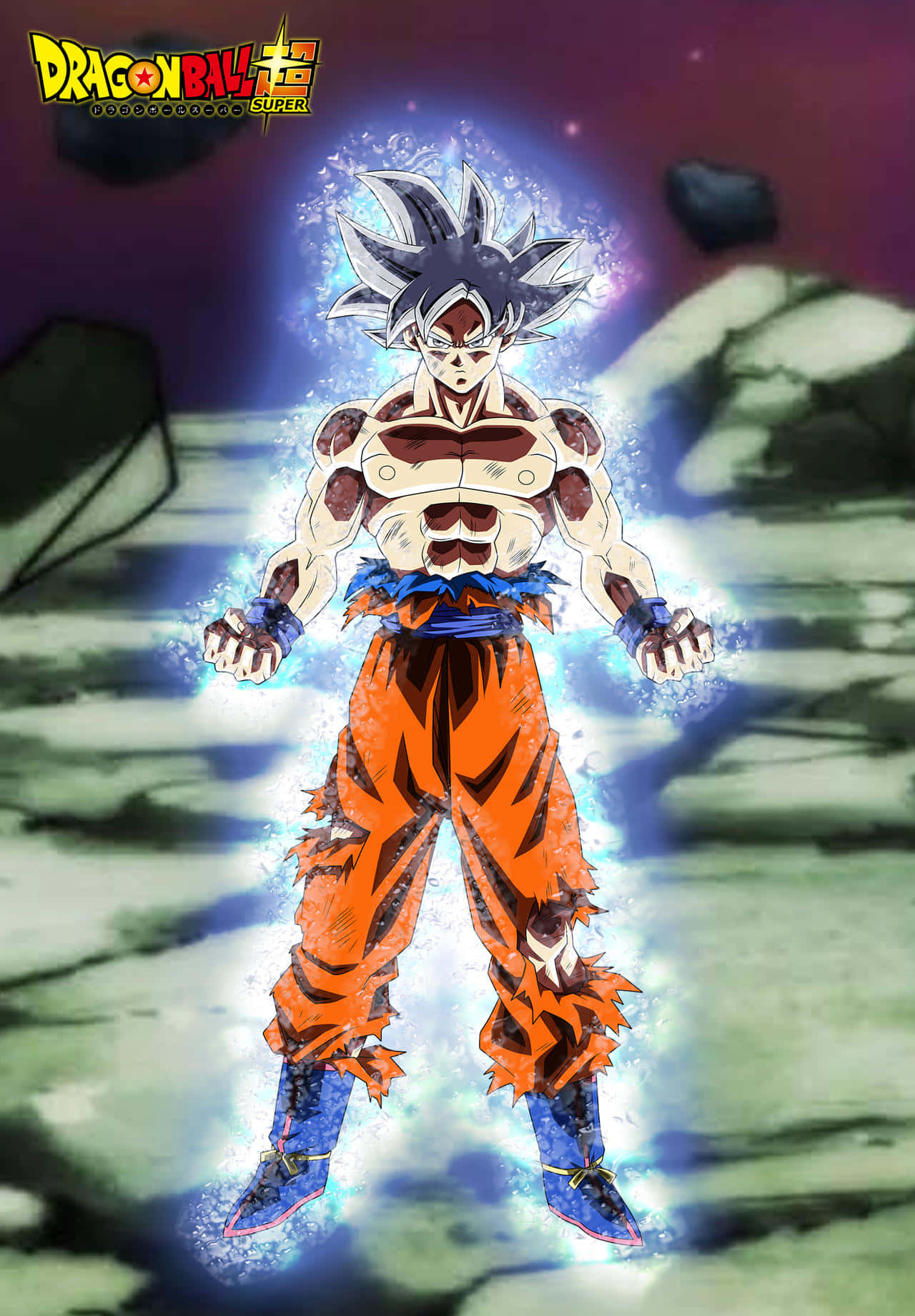 Goku giải phóng thể Ultra Instinct Hình nền