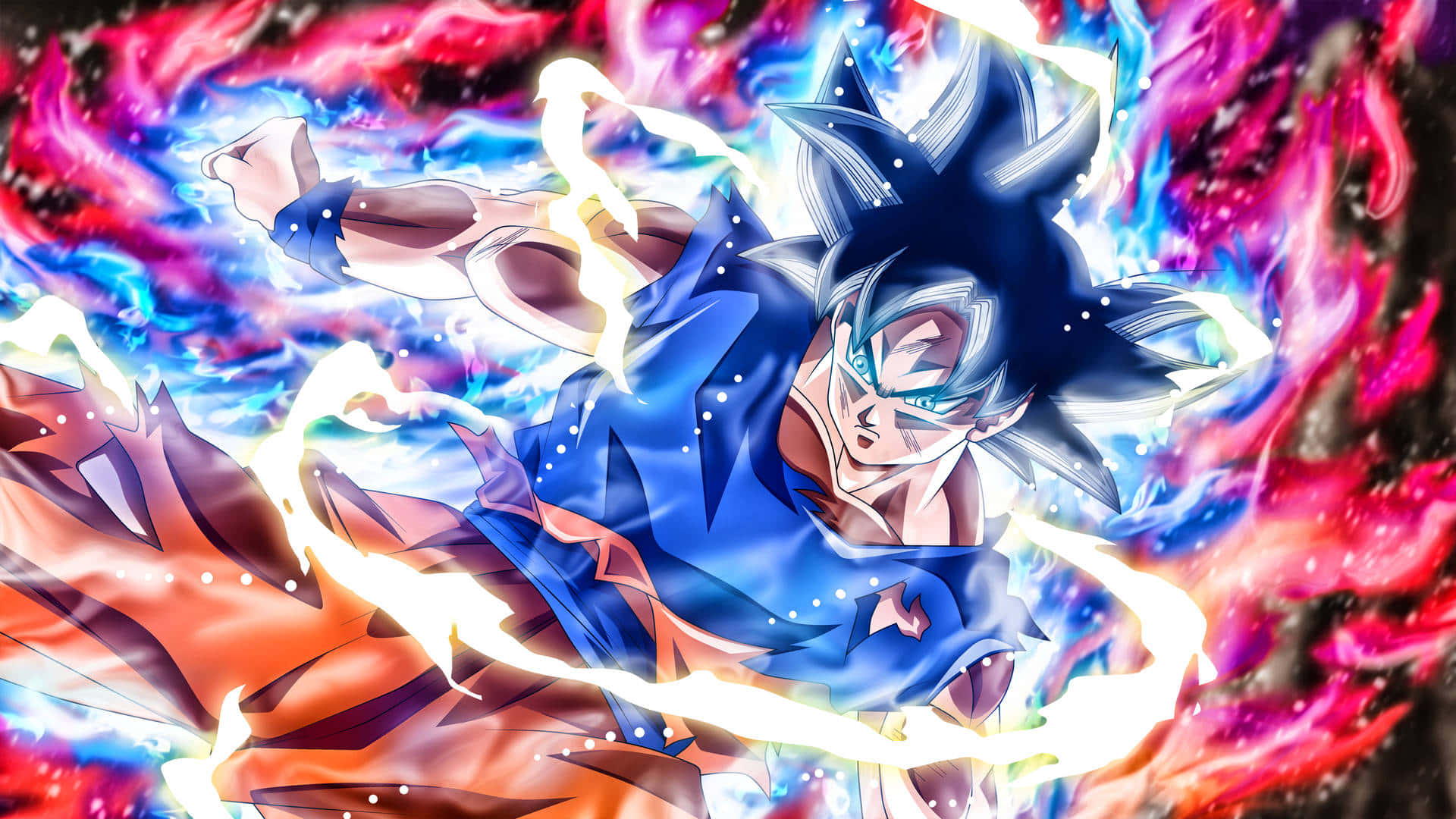 Goku giải phóng sức mạnh Tự Do Cực Hạn! Hình nền