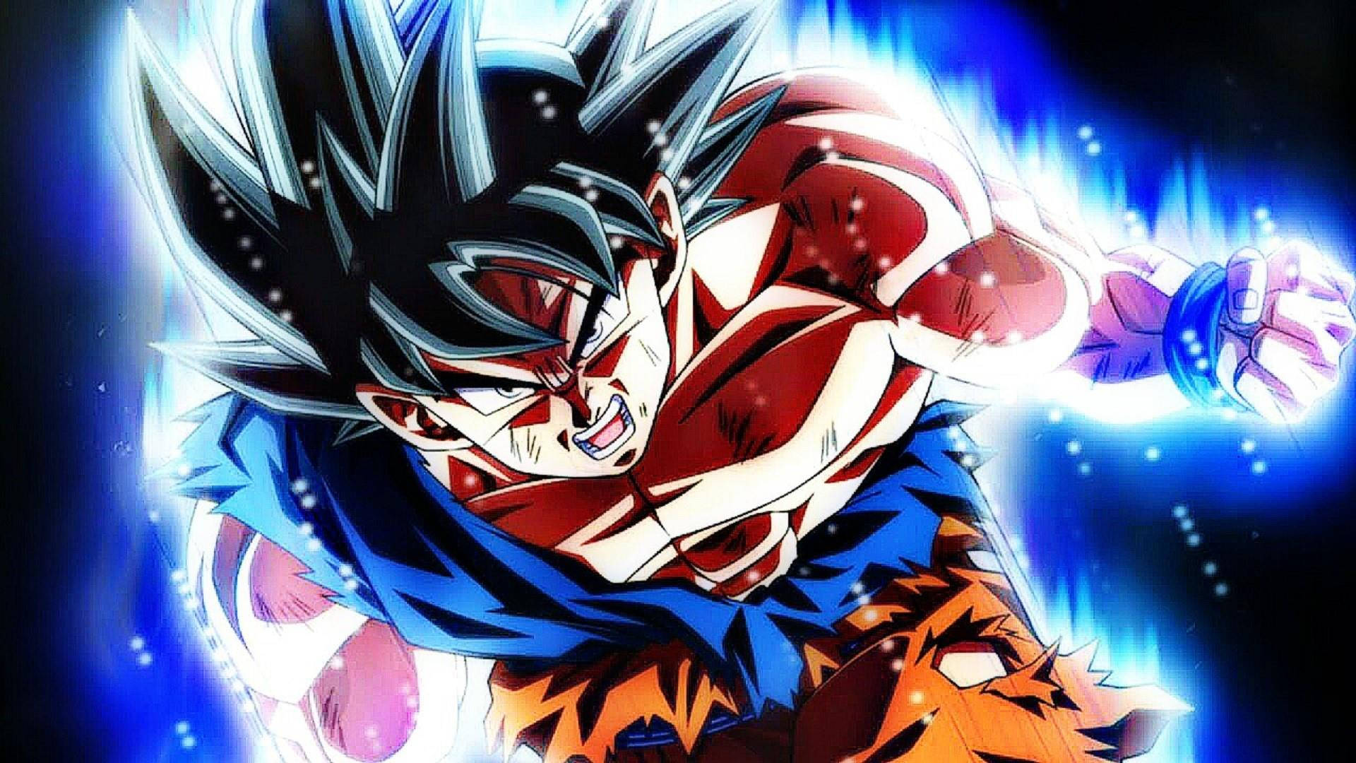 Goku Mở Khóa Sức Mạnh Chưa Từng Có - Super Saiyan Blue Kaio-Ken Hình nền