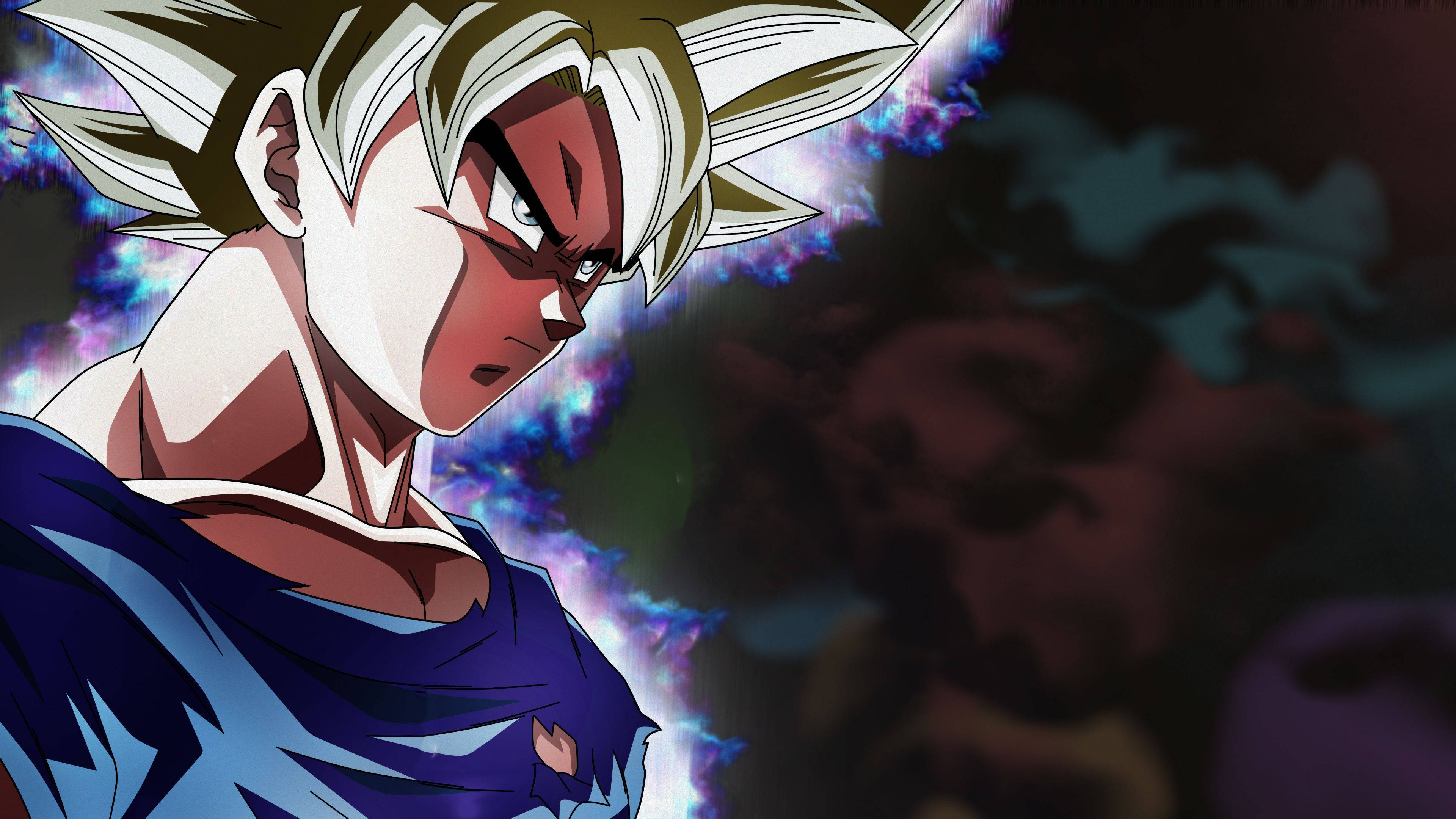 Goku Siêu Bản Năng Hoàn Hảo DBZ 4K Hình nền