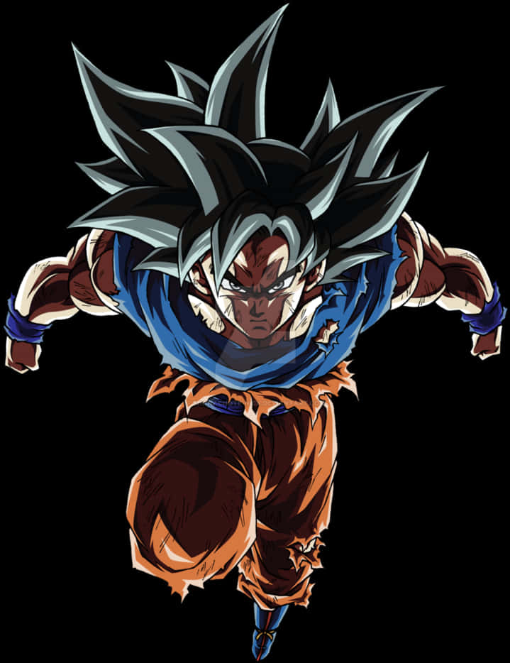 Goku Siêu Bản Năng Tăng Sức Mạnh Hình nền