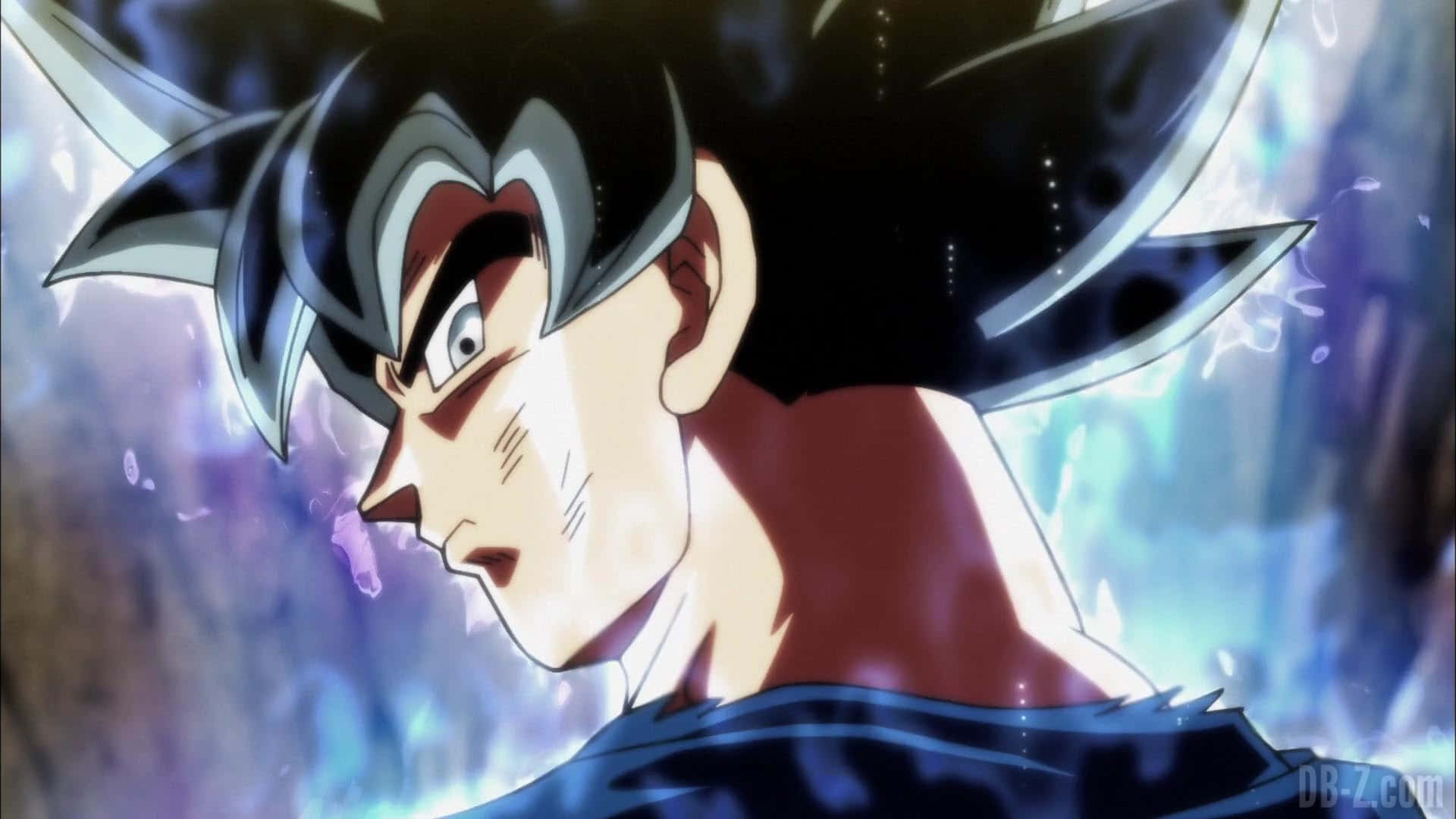 Goku sử dụng sức mạnh của Tự Do Cực Hạn Hình nền