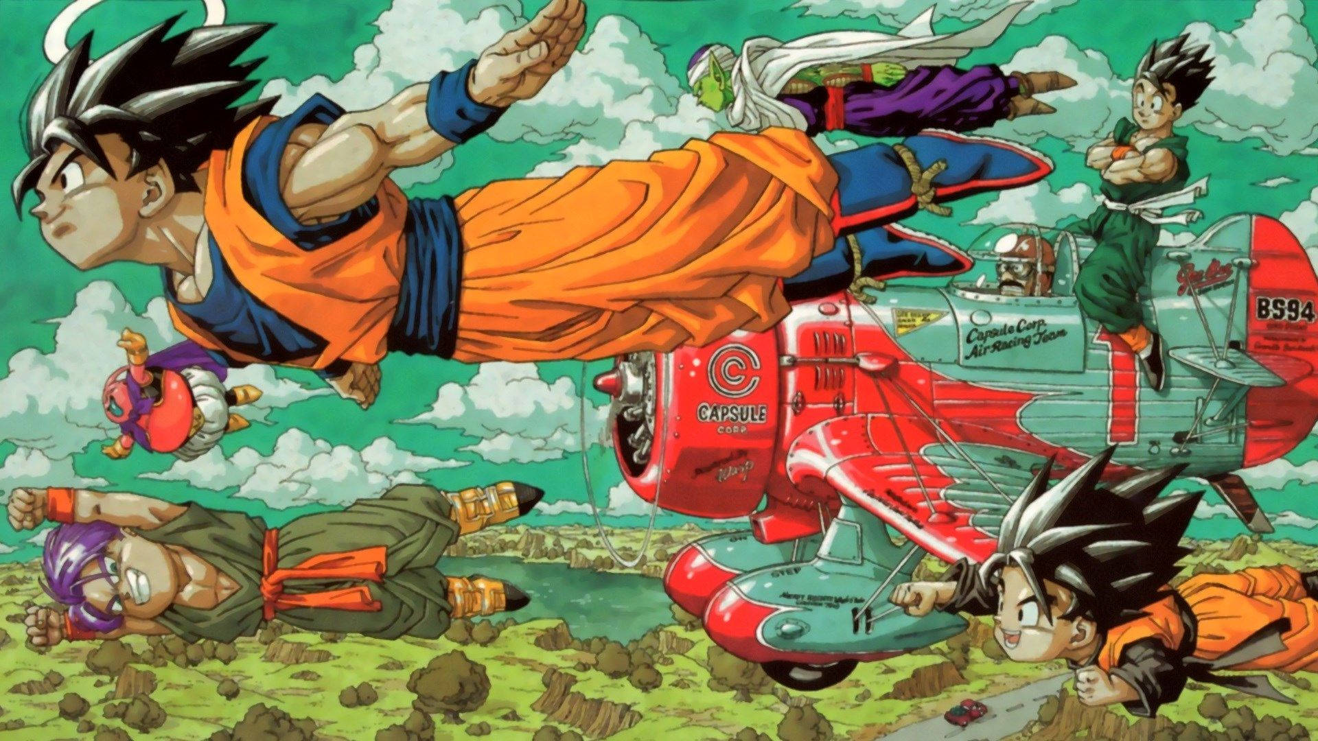Goku tập luyện với cường độ cao hơn cho giải đấu sắp tới trong Dragon Ball Hình nền
