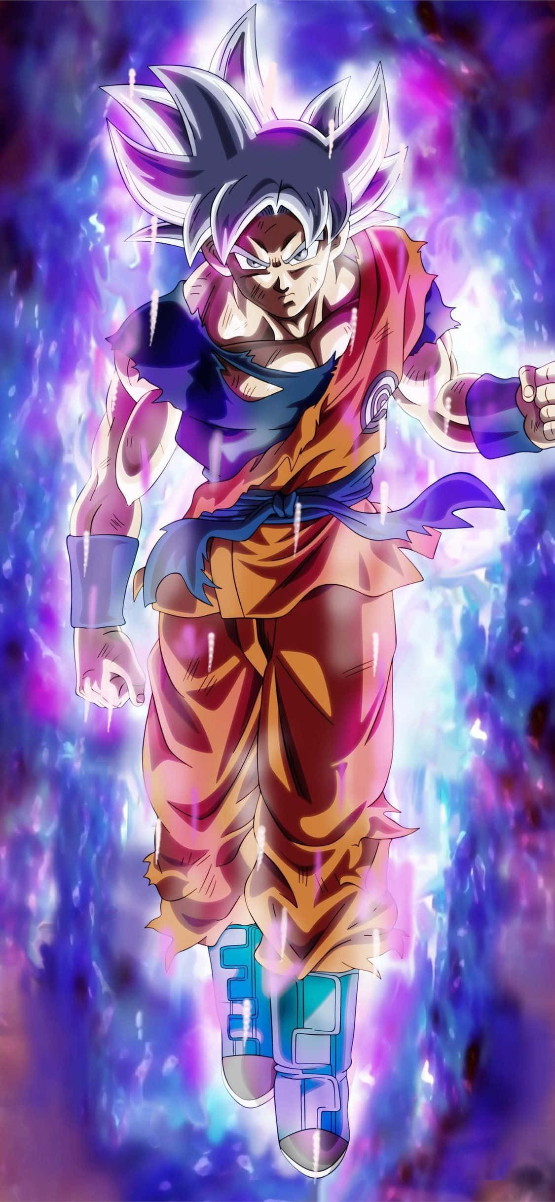 Goku Ultra Instinct Dấu Hiệu Dragon Ball Super iPhone Hình nền