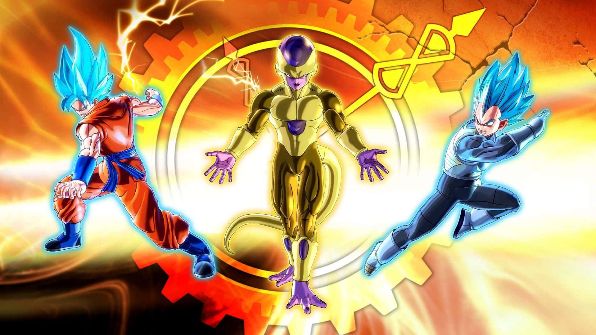 Goku và Vegeta chiến đấu đến cùng trong Dragon Ball Super Hình nền