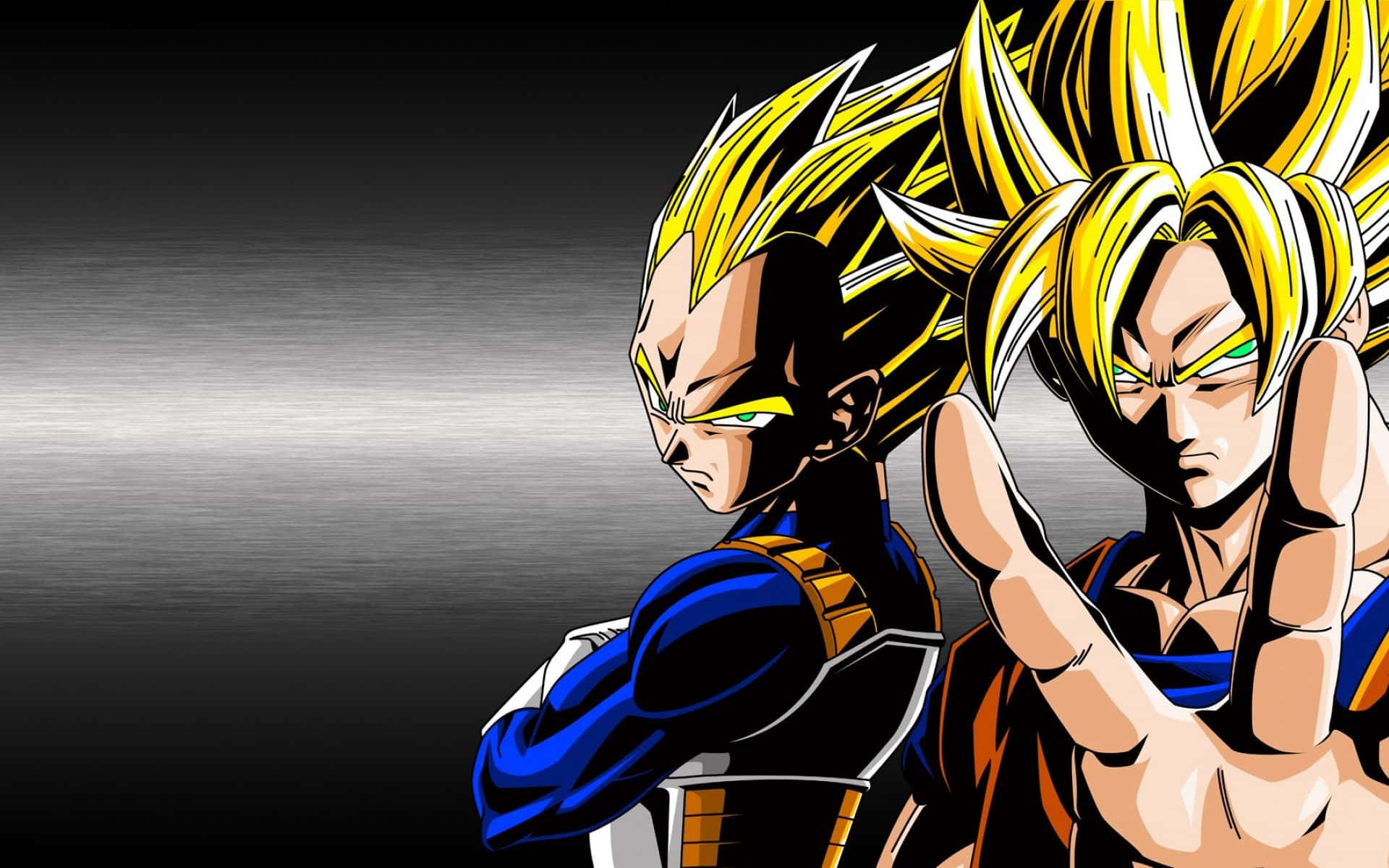 Goku và Vegeta Dragon Ball Z Gradient Hình nền