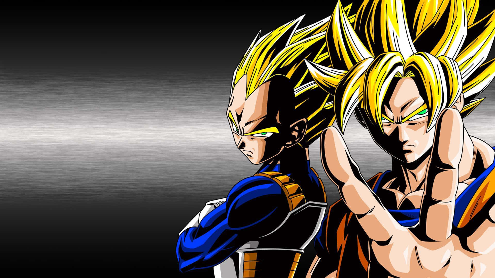 Goku và Vegeta hợp sức đánh bại Moro Hình nền
