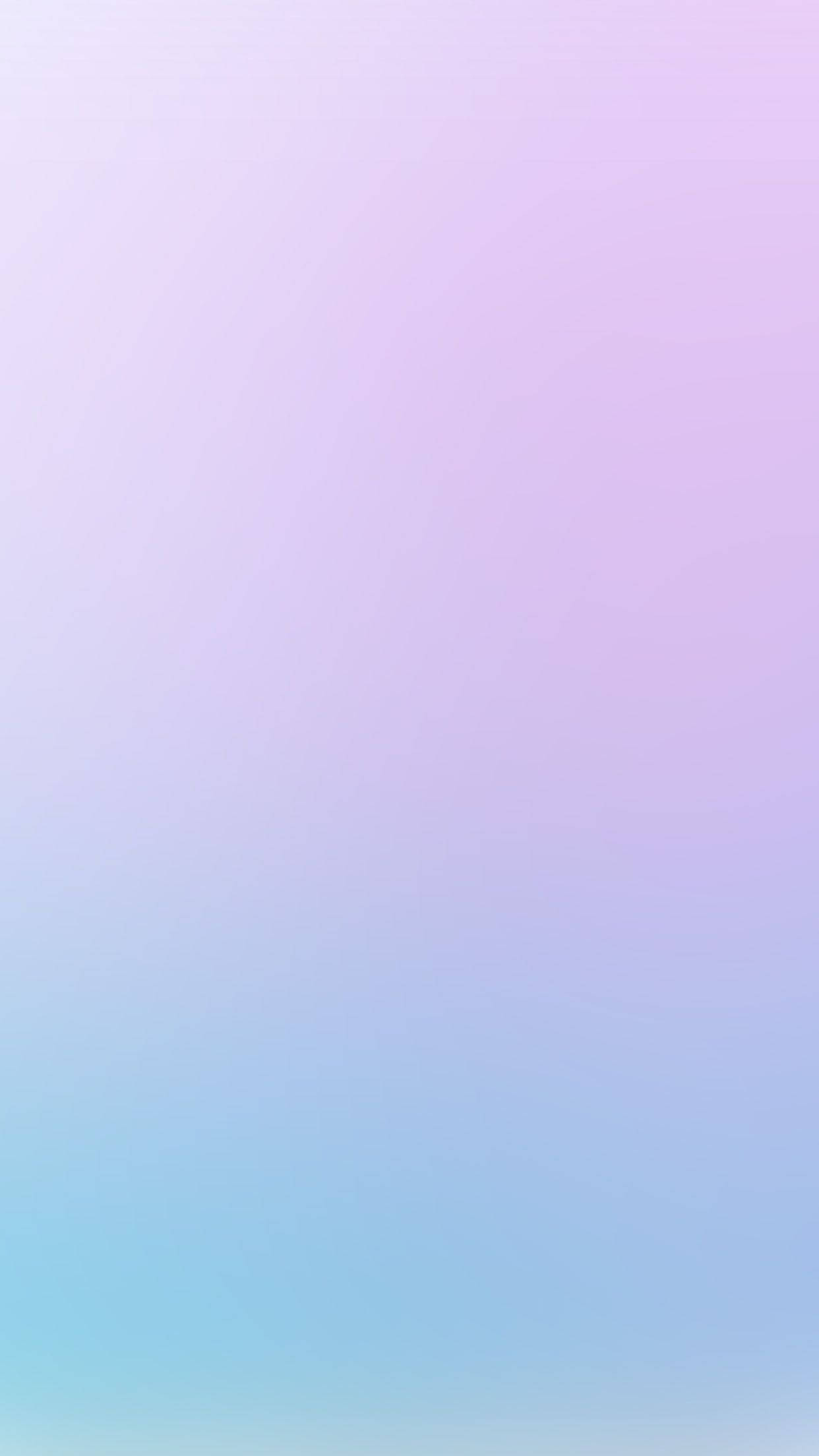 Gradient iPhone từ Xanh Nhạt Sang Tím Nhạt Hình nền