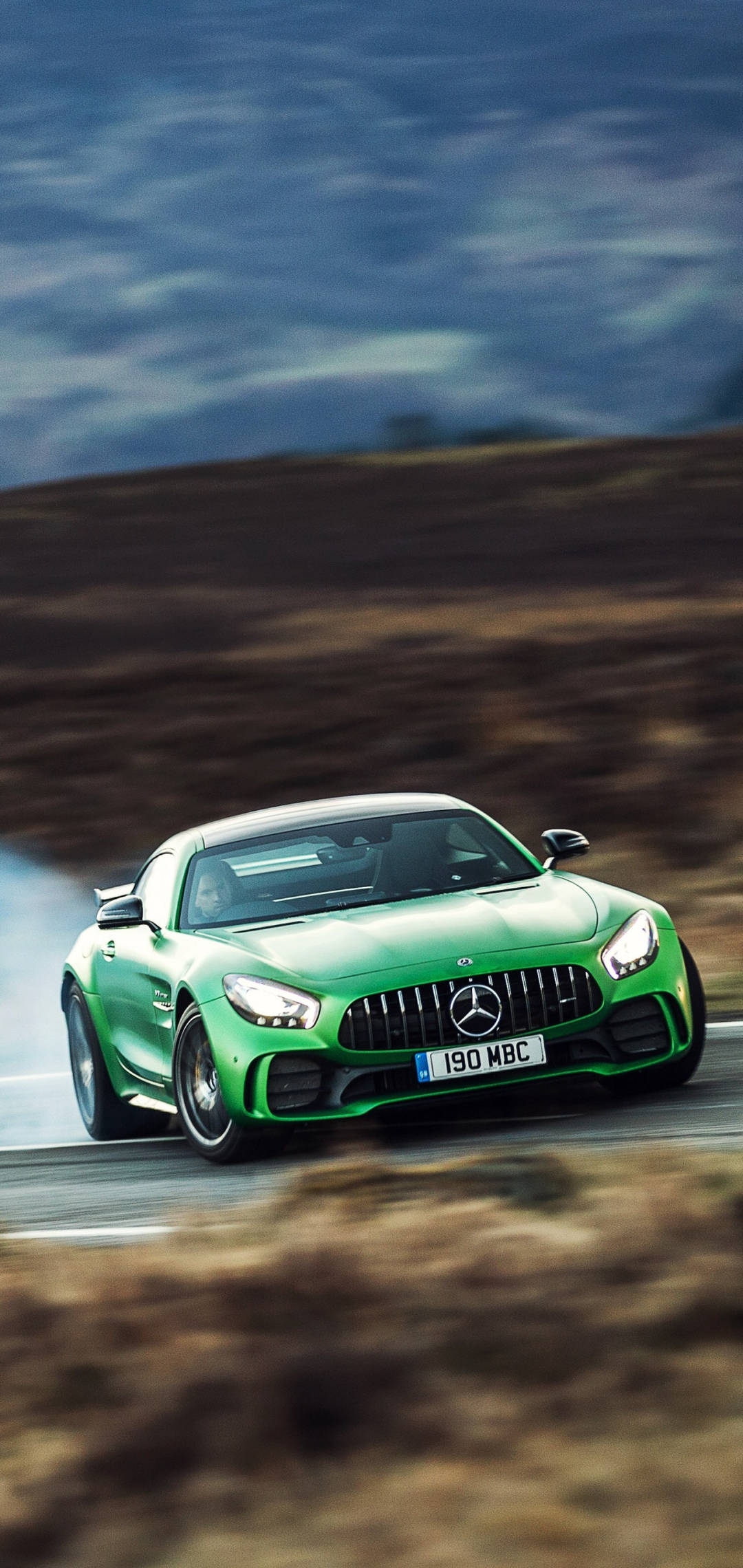 Green Mercedes AMG Racing iPhone Hình nền