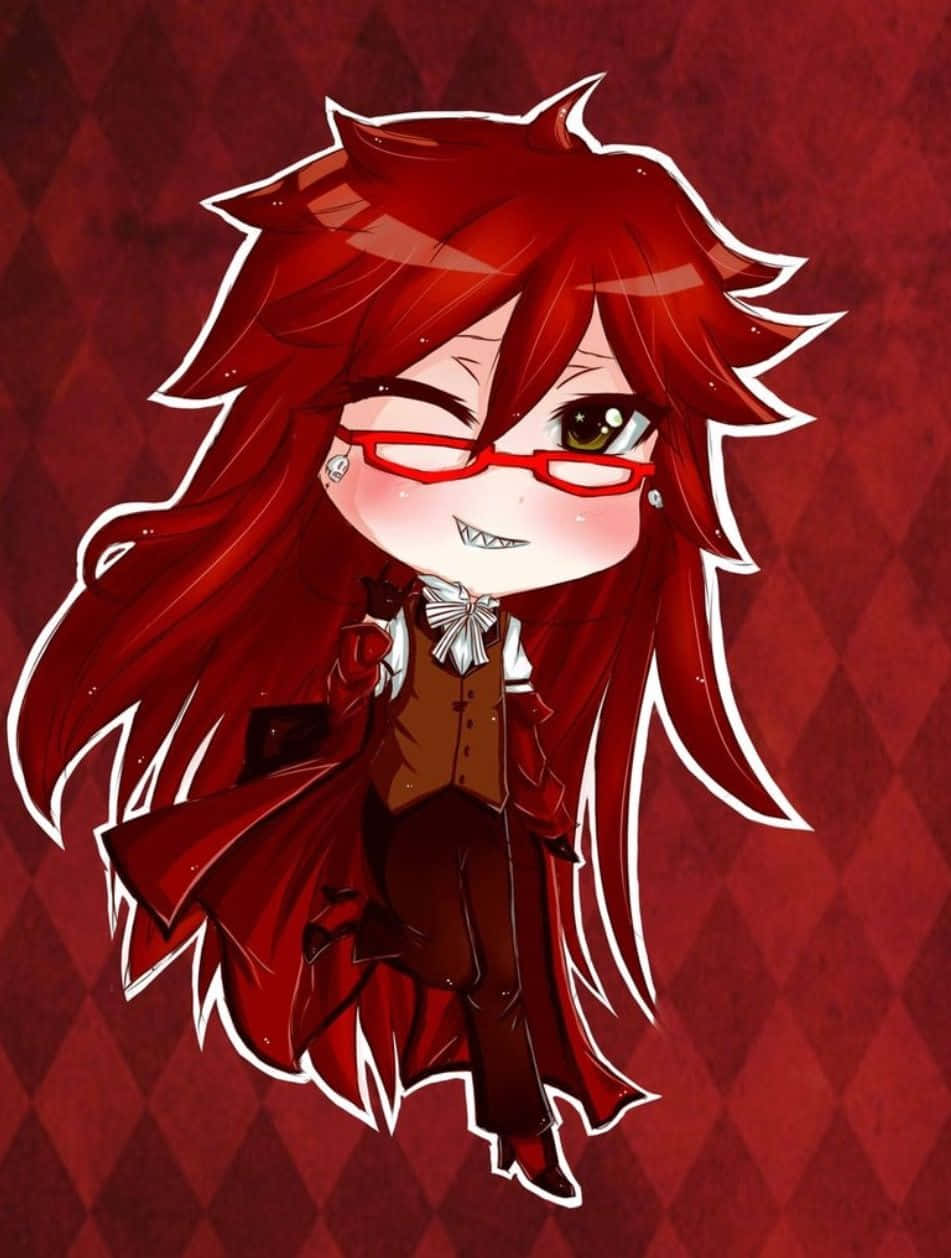 Grell Sutcliff phong cách tự tin tạo dáng Hình nền