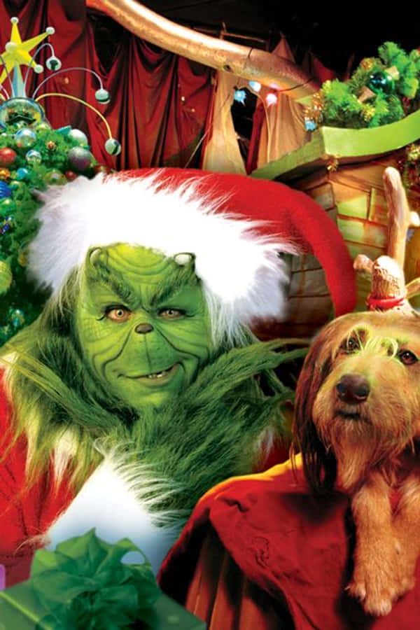 Grinch Giáng Sinh iPhone Chó Hình nền