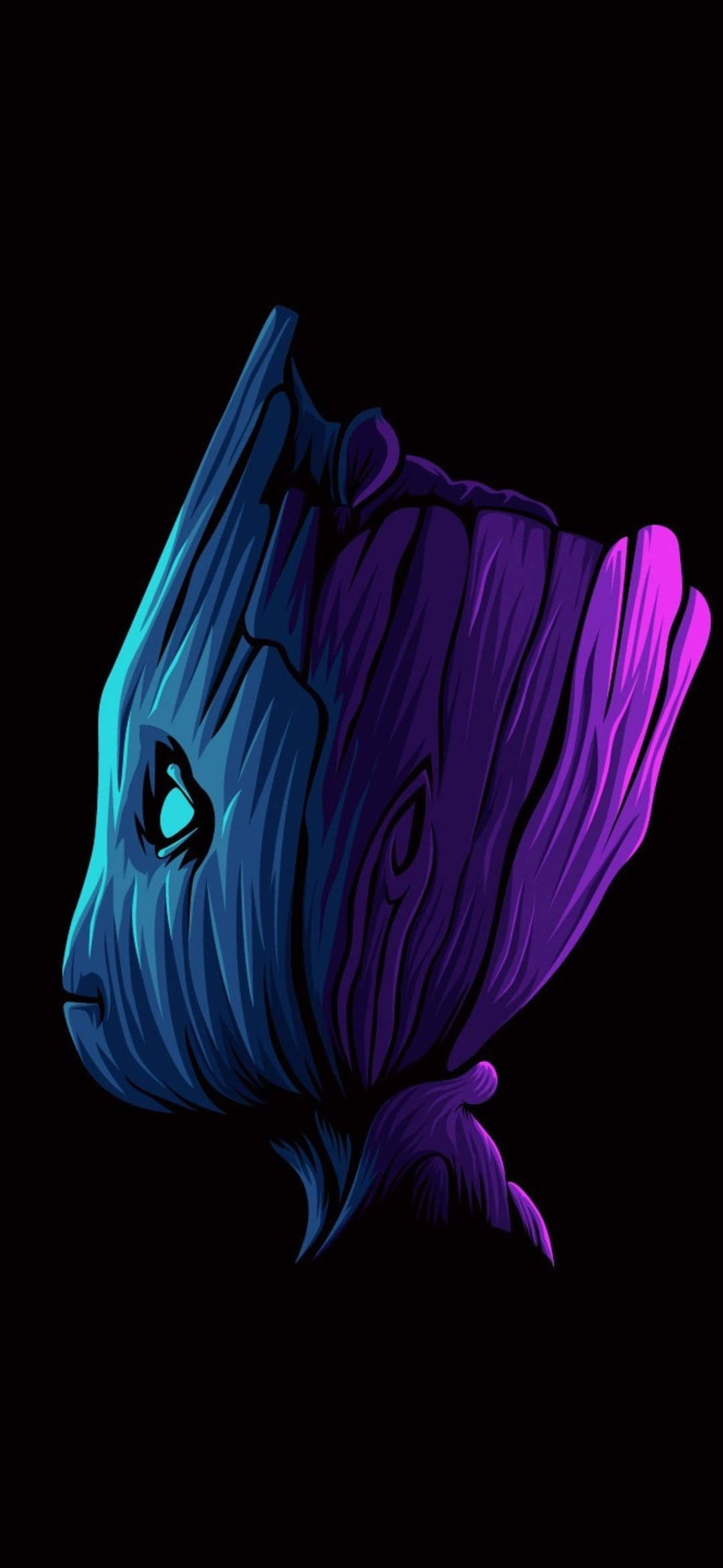 Groot AMOLED đen Hình nền