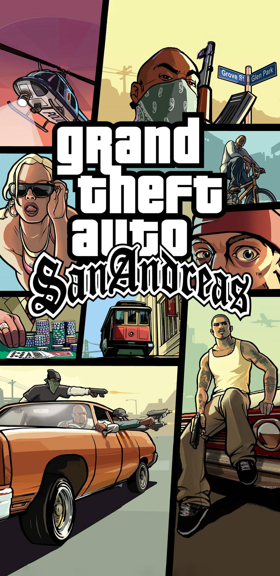 GTA SA 4K Hành Động Game