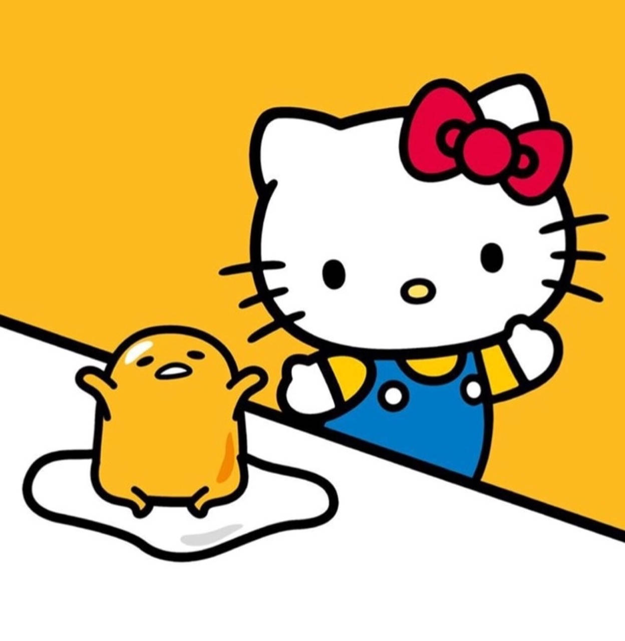 Gudetama và Hello Kitty Ảnh Đại Diện