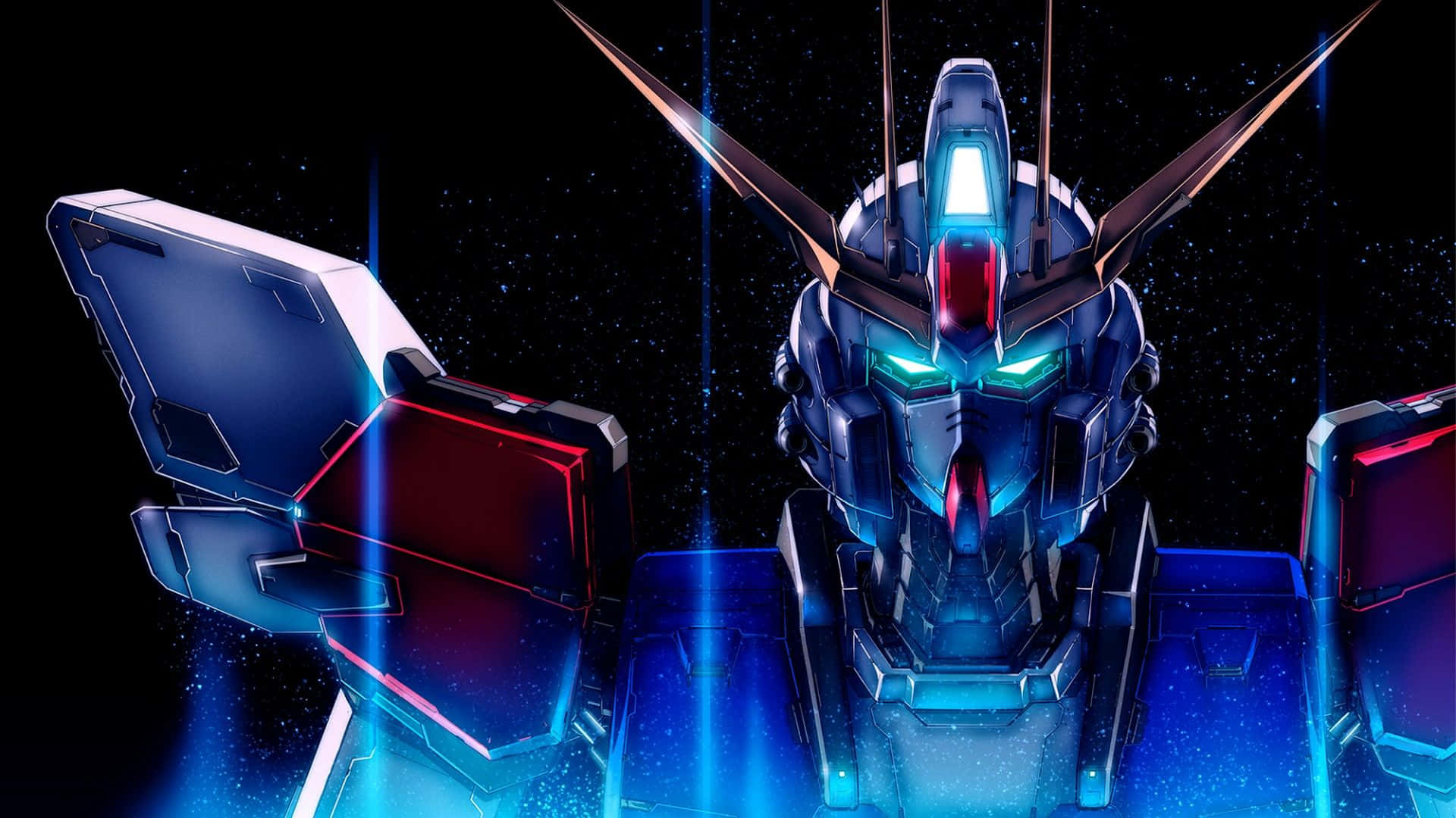 Gundam Phát Sáng Trên Desktop Hình nền