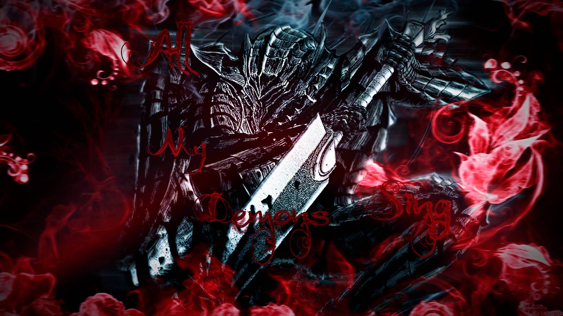 Guts, nhân vật chính của 'Berserk', sẵn sàng chiến đấu. Hình nền