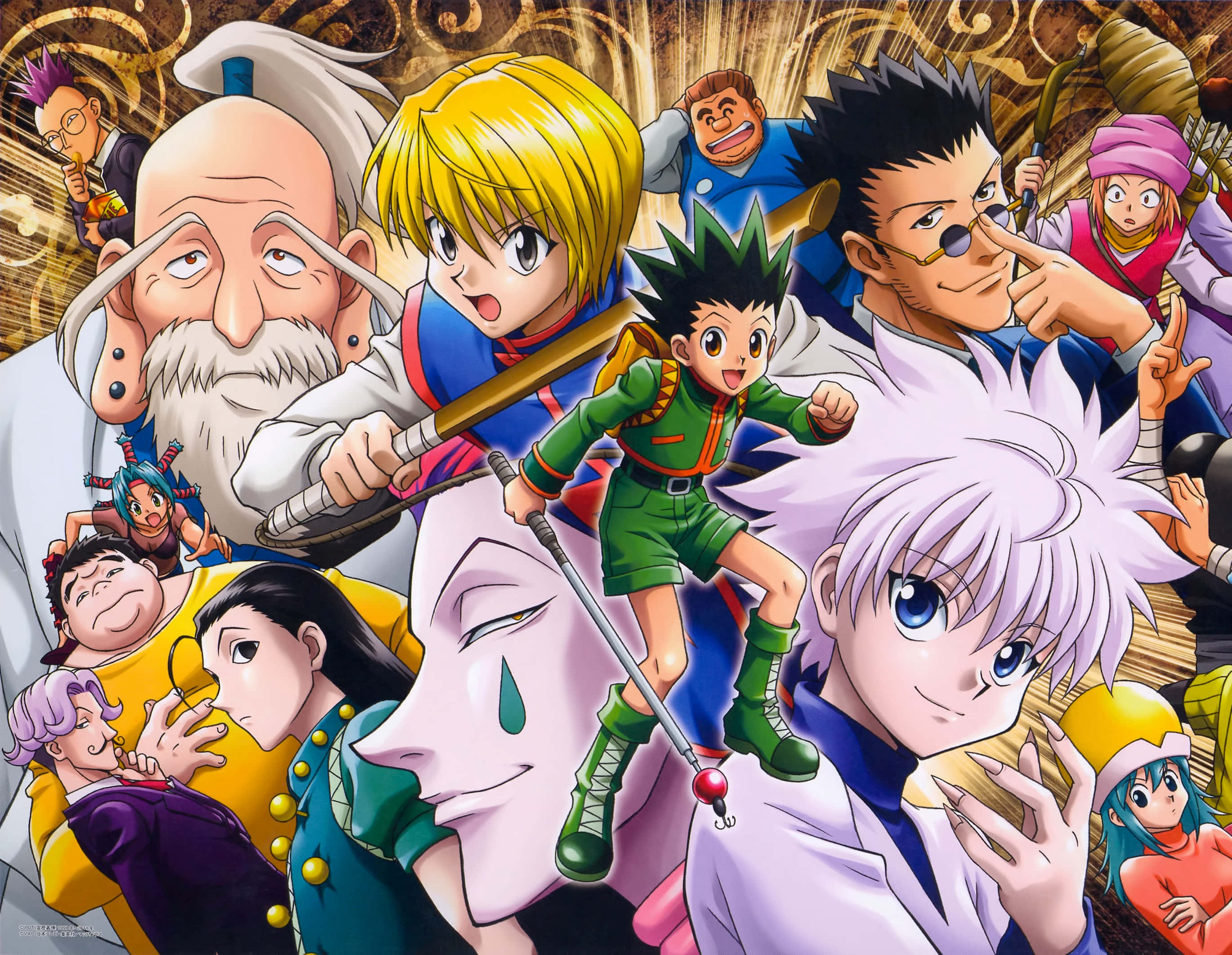 Hai Anh Hùng Anime, Sát Cánh Chiến Đấu! Hình nền