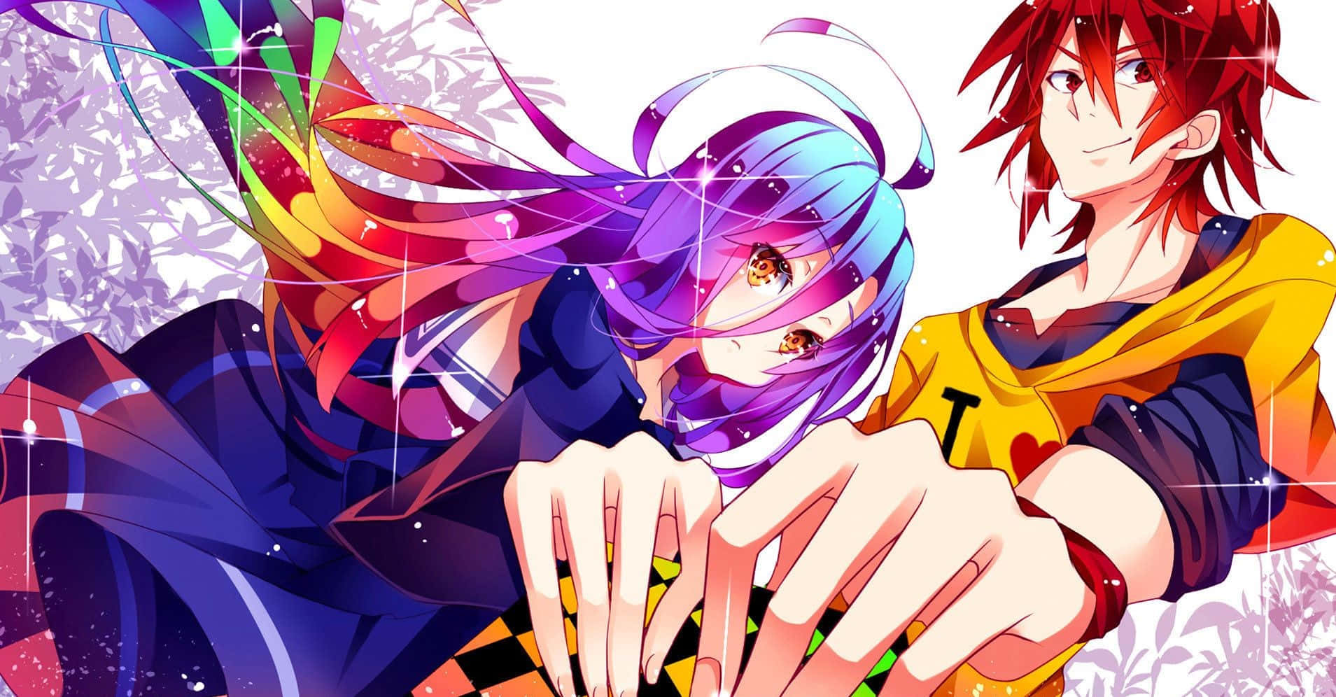 Hai bước nữa đến chiến thắng trong No Game No Life Hình nền