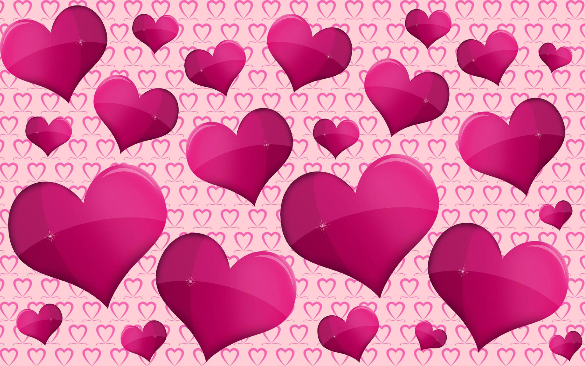 2880x1800 Hình nền Trái tim