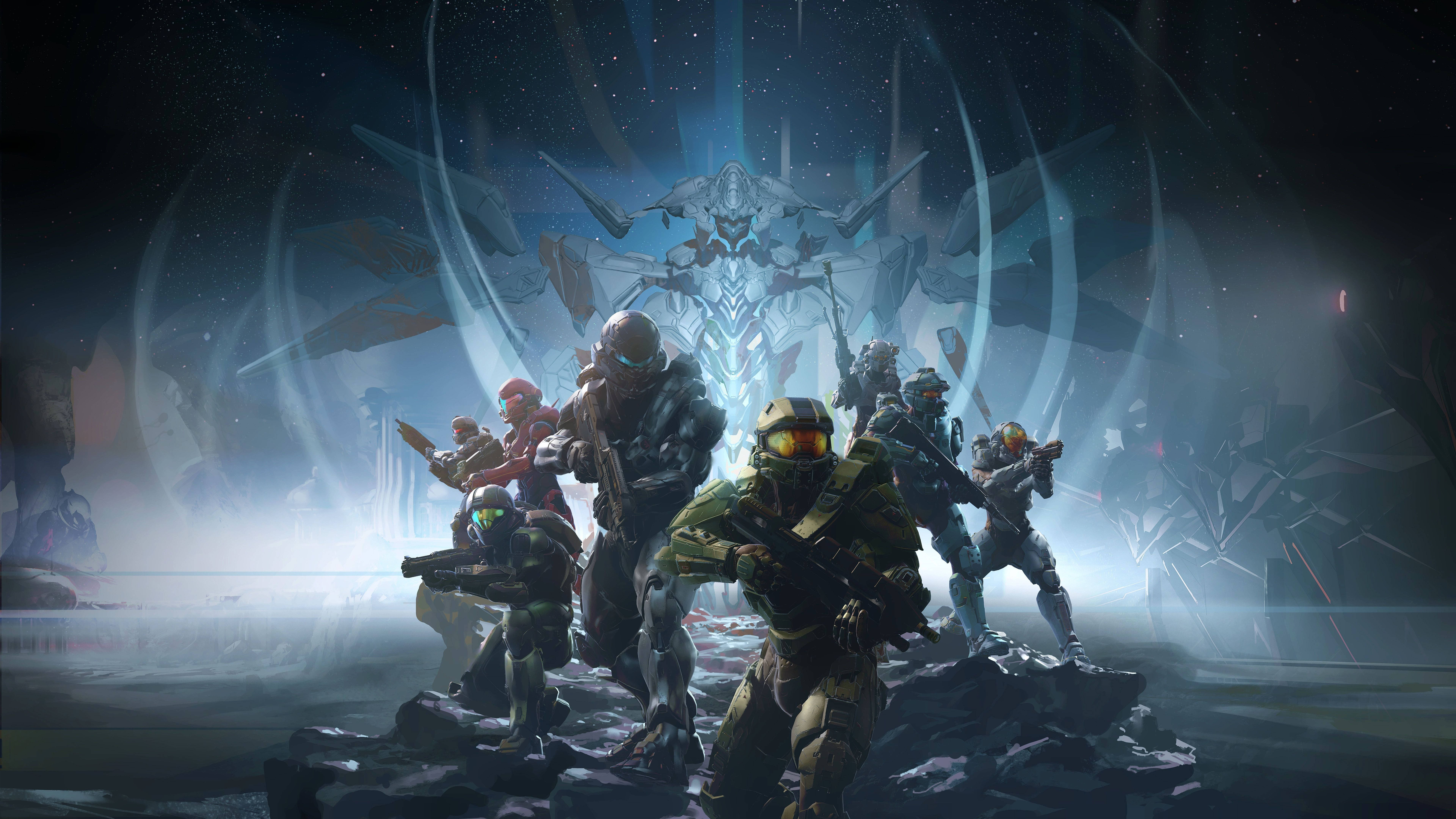Halo 8K Chơi Game Hình nền