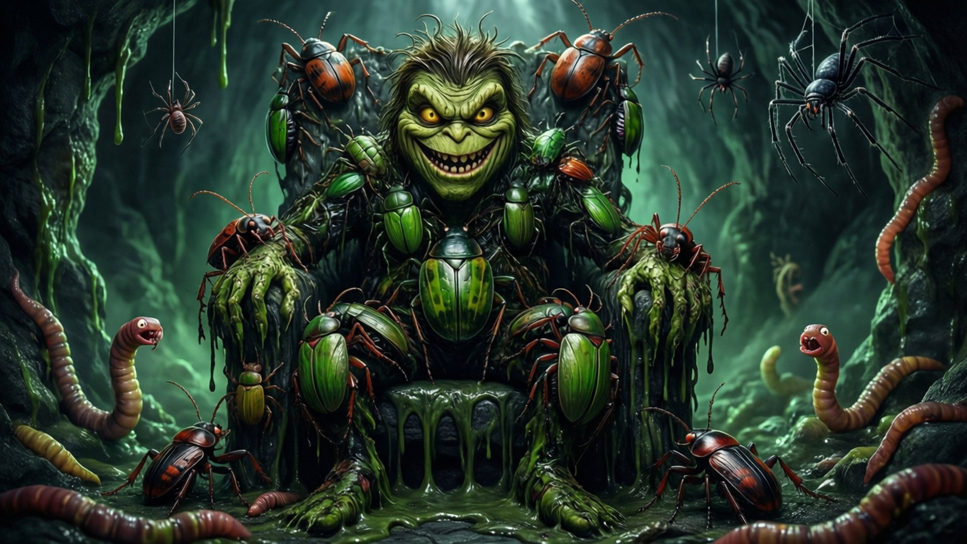 Hang Ổ Của Oogie Boogie Hình nền