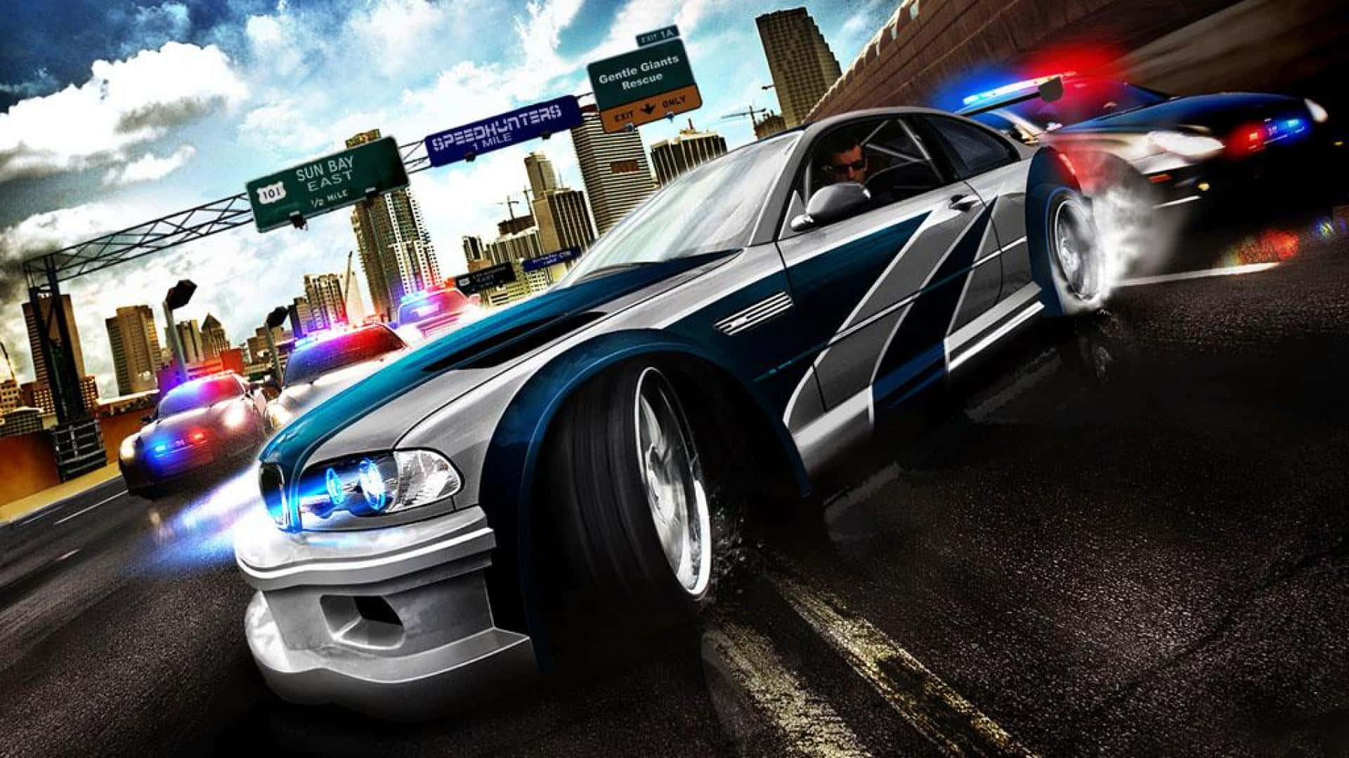 Hành động Need for Speed đầy kịch tính Hình nền