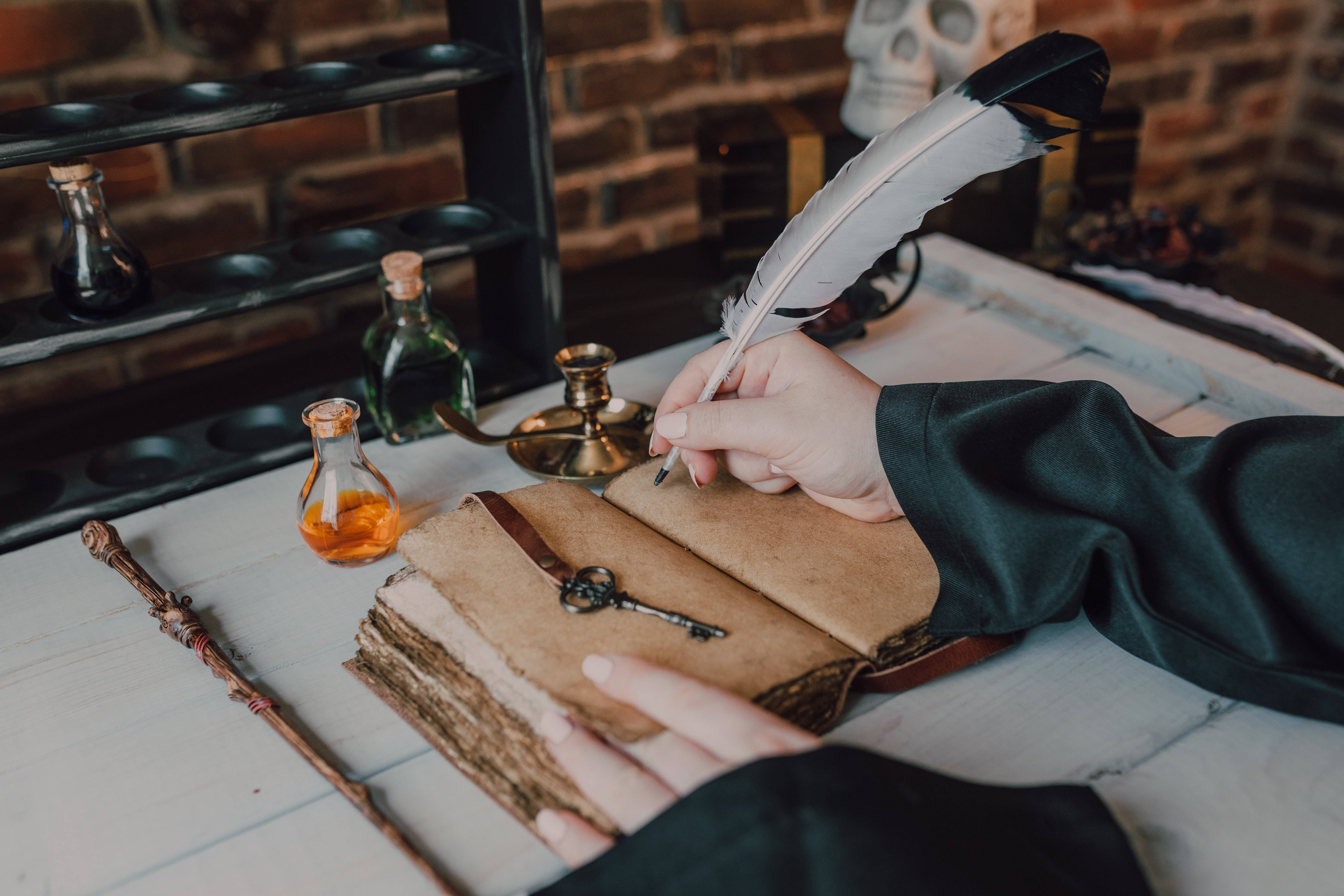 Harry Potter Phong Cách Thẩm Mỹ Sách Phép Thuật Hình nền