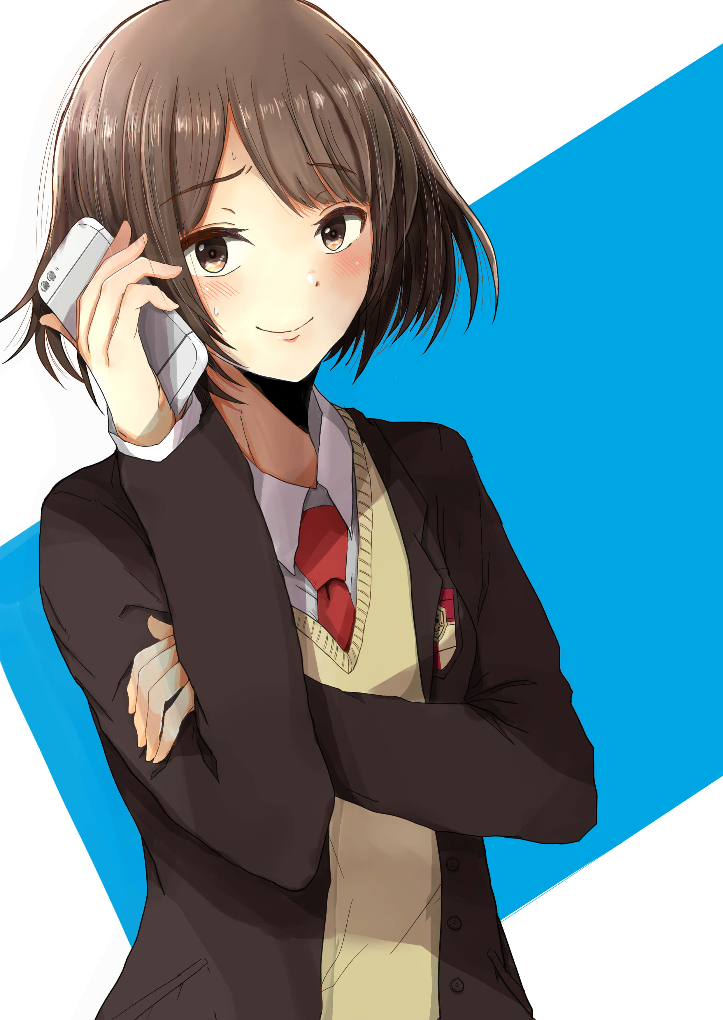 Haruhi Sasaki tạo dáng trong bộ trang phục tuyệt đẹp Hình nền
