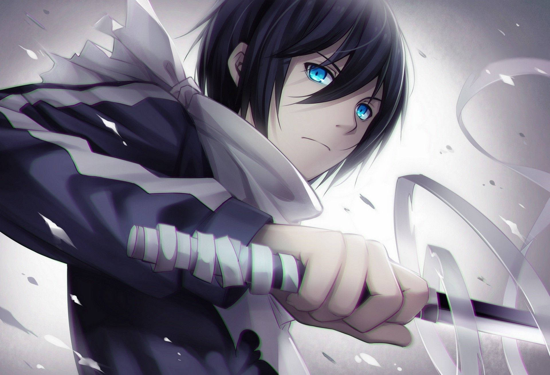 Hình nền chàng trai anime Yato trong Noragami