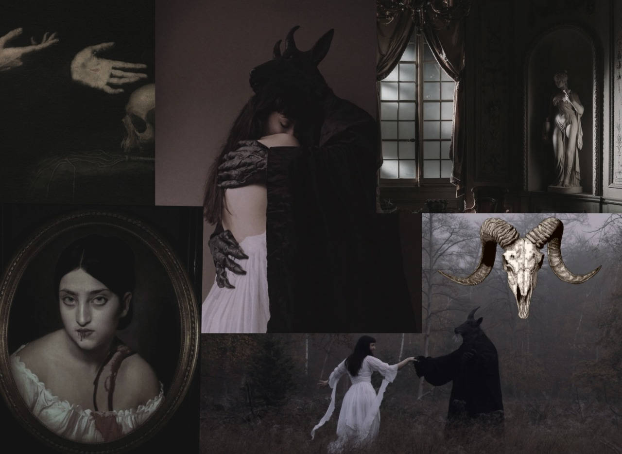 Hãy để cá tính goth của bạn tỏa sáng Hình nền
