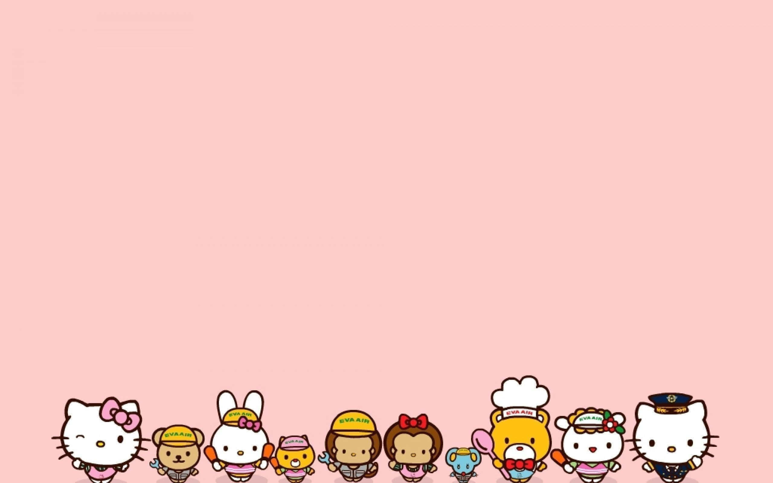 Hãy để thế giới mỉm cười cùng Sanrio! Hình nền