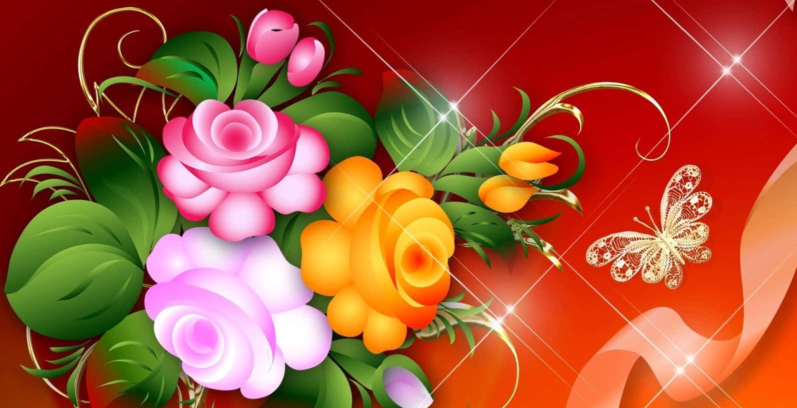 Hãy để vẻ đẹp của bông hoa xinh đẹp lấp đầy tâm hồn bạn Hình nền