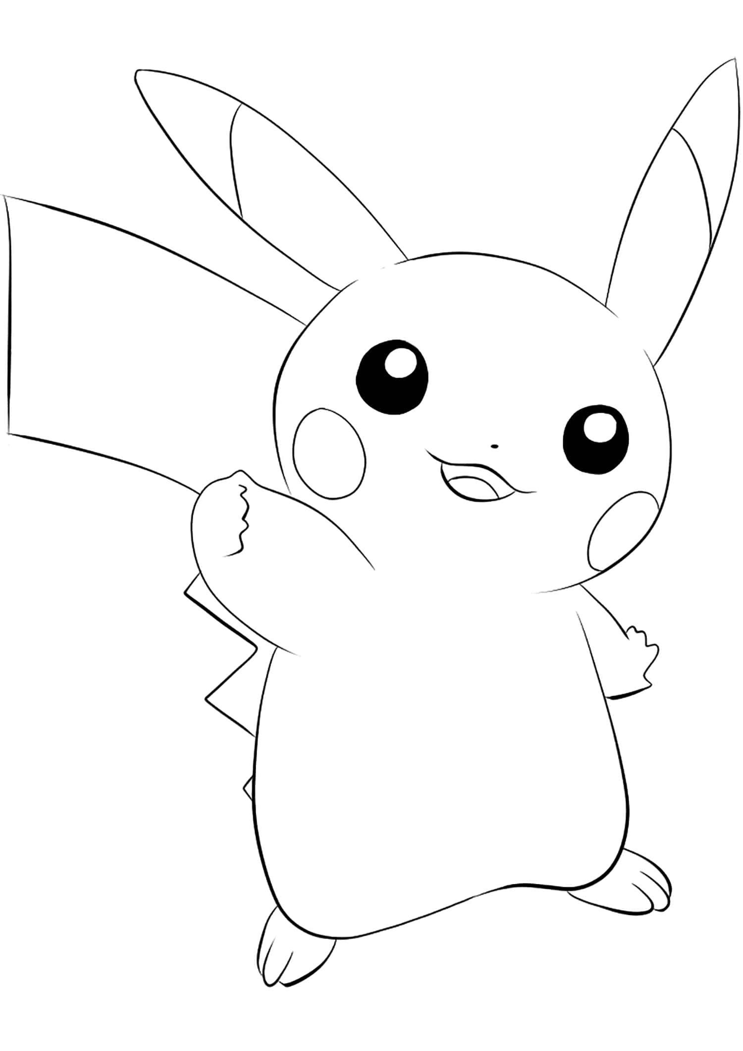 Hãy sáng tạo và tô màu cho chú Pokémon yêu thích của bạn với trang tô màu Pokémon có thể in này Hình nền